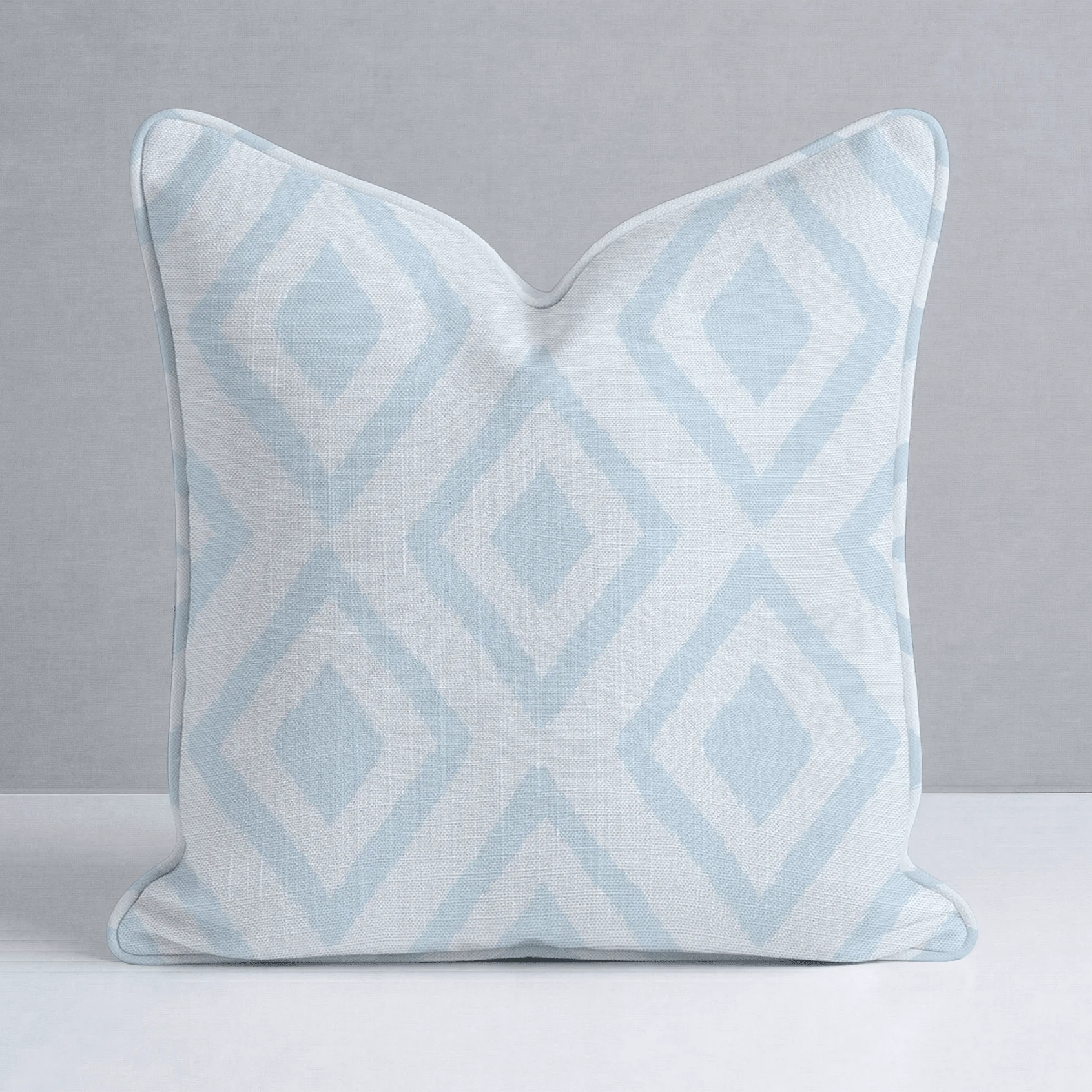 Key Lime Columbia Geo Throw Pillow