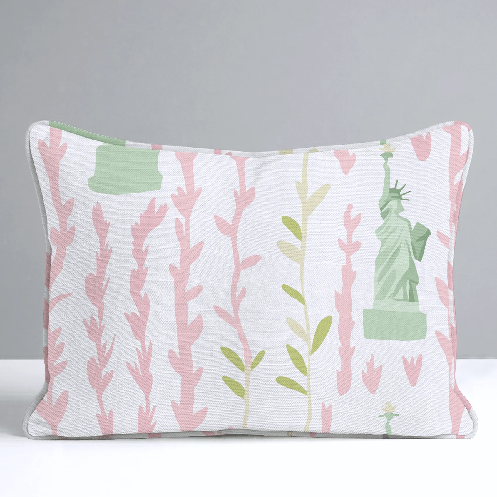 Lady Liberty Throw Pillow - Image 7