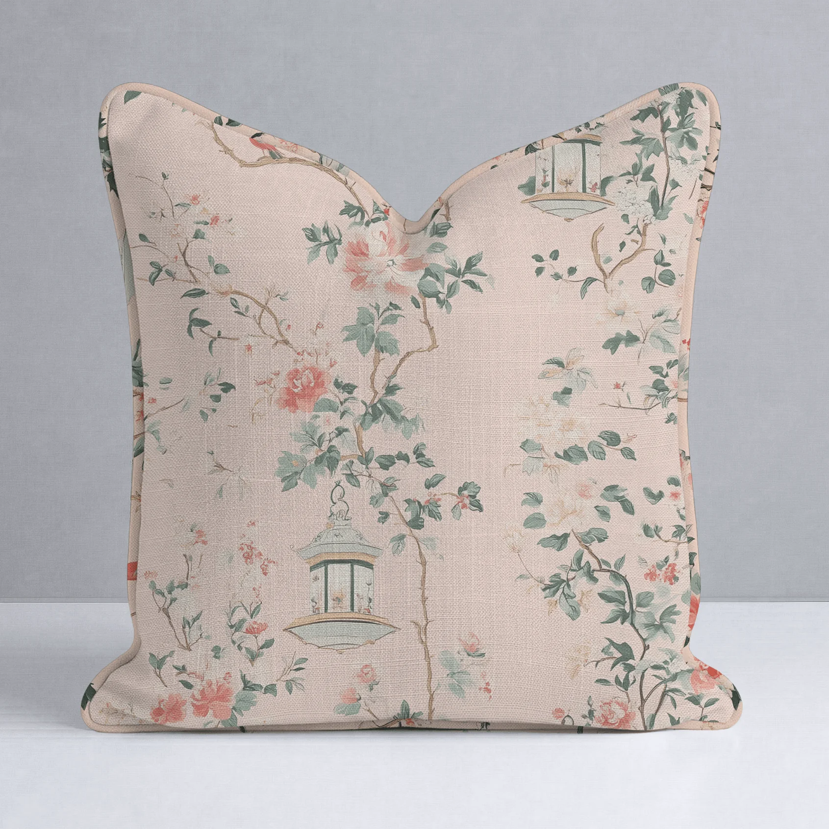 Lantern Lit Throw Pillow