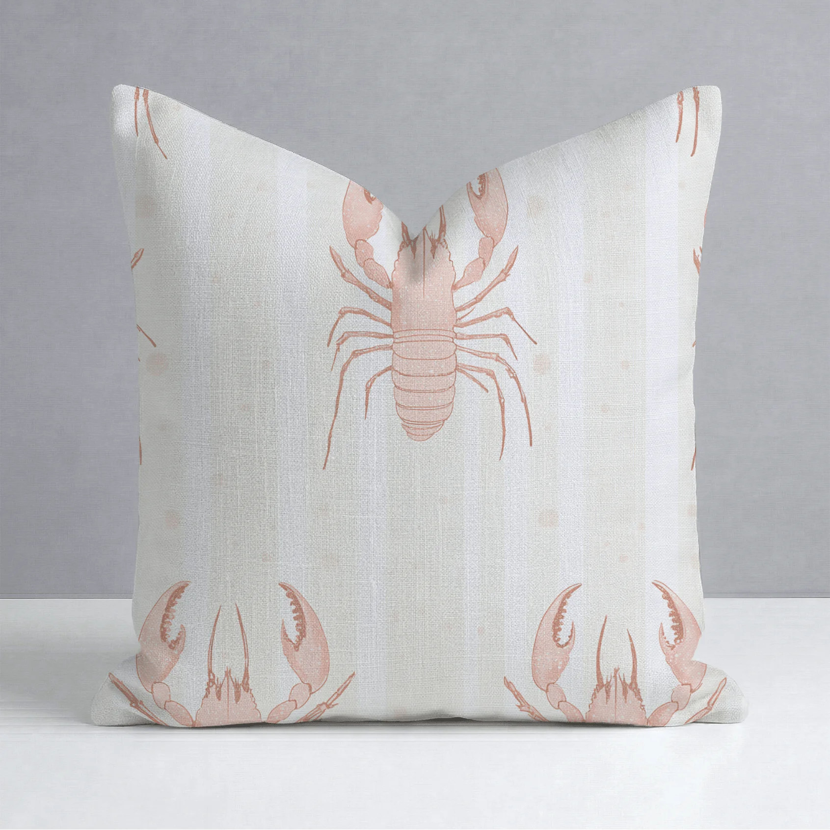 Larry Lobsters Throw Pillow - Image 9