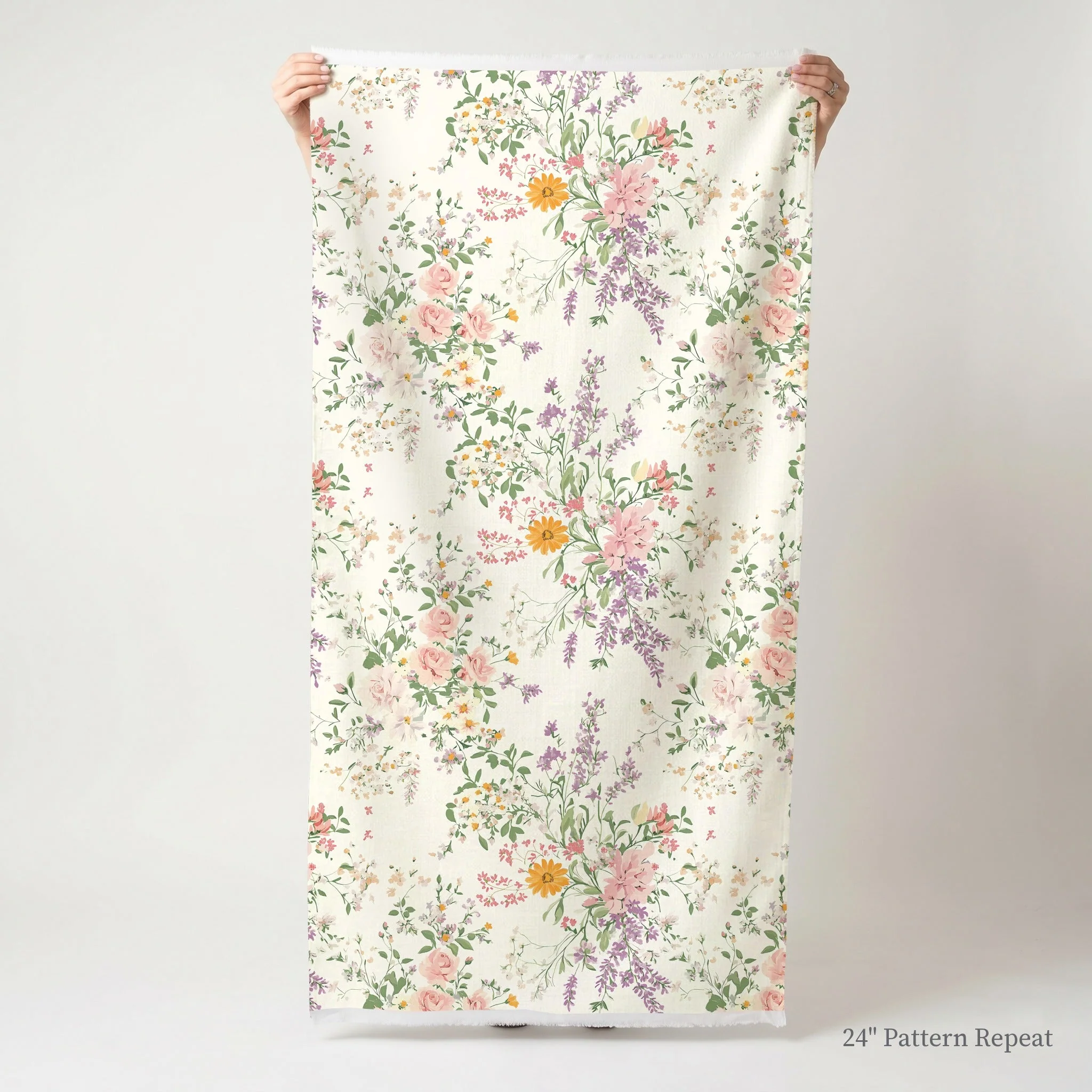 Lavender Lace - Fabric - Image 3