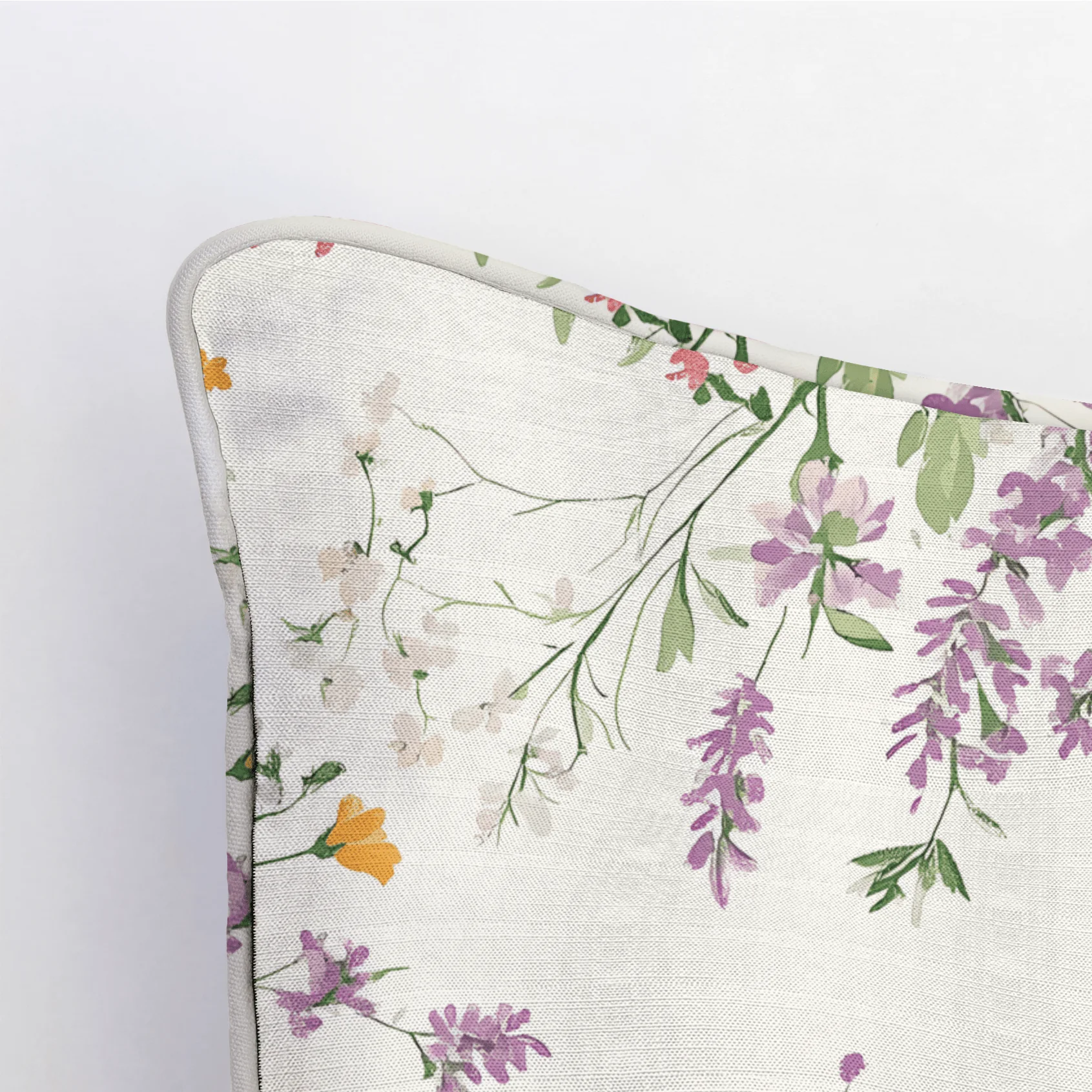 Lavender Lace Throw Pillow - Image 4