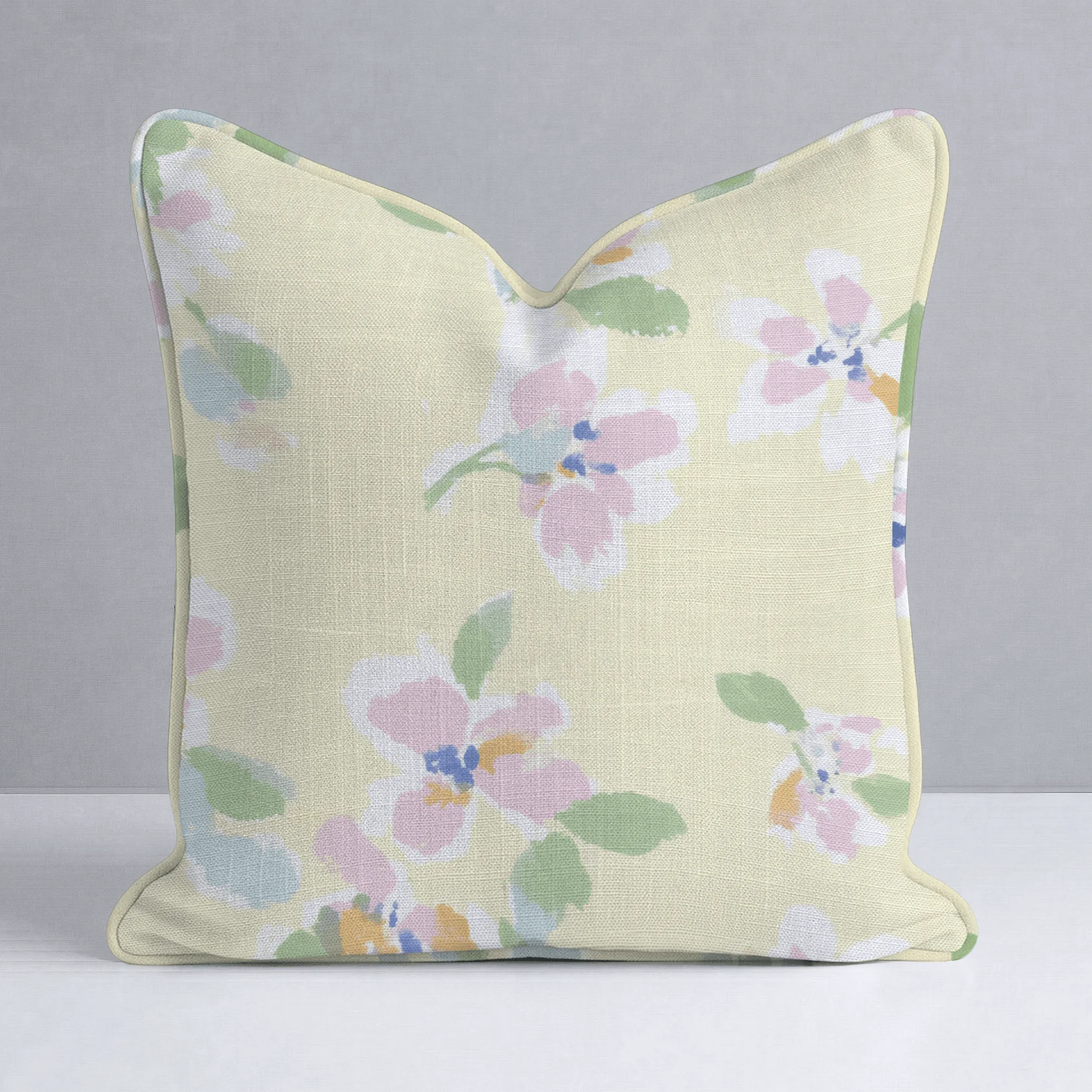 Lemon Meringue Throw Pillow - Image 8
