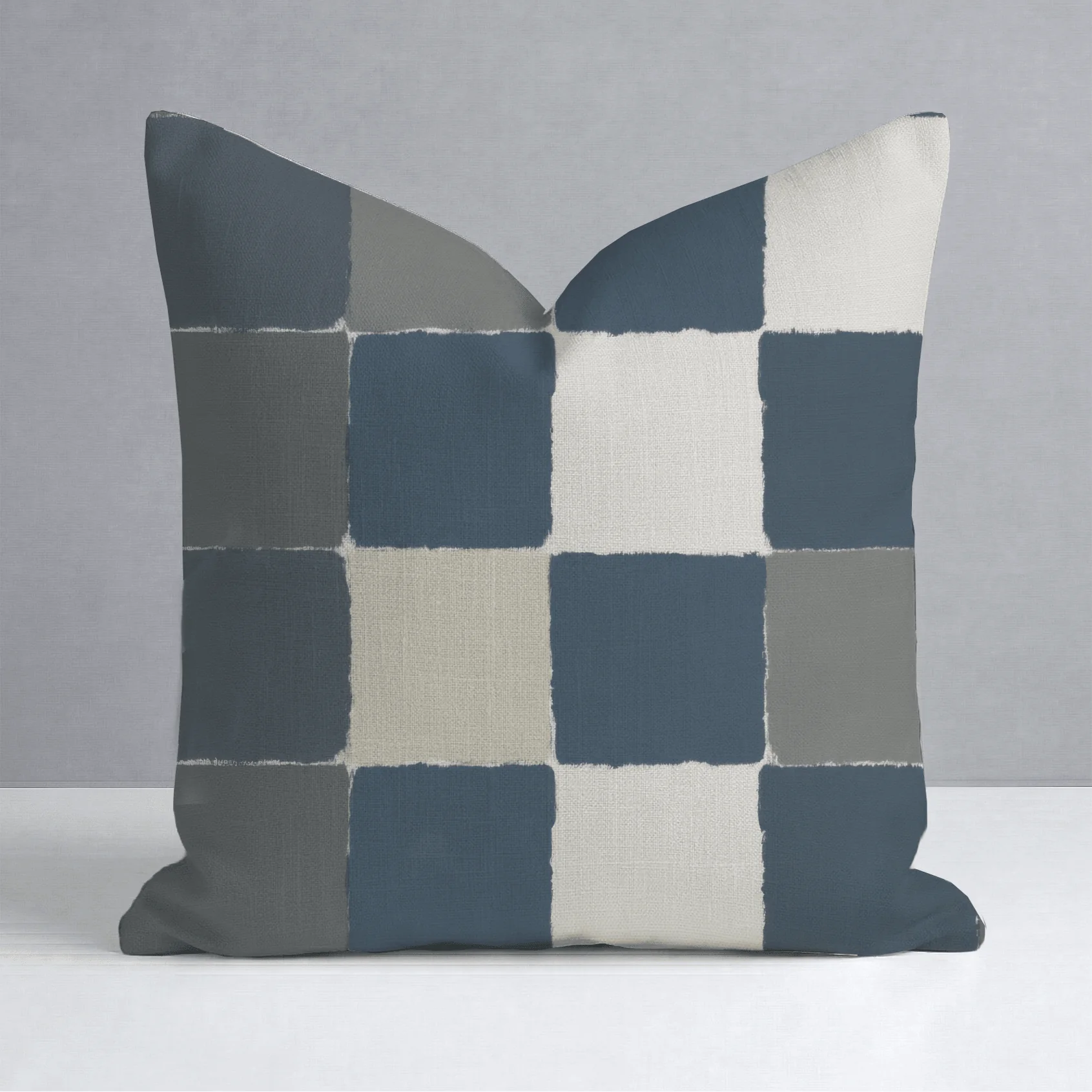 Letterman Check Throw Pillow - Image 8