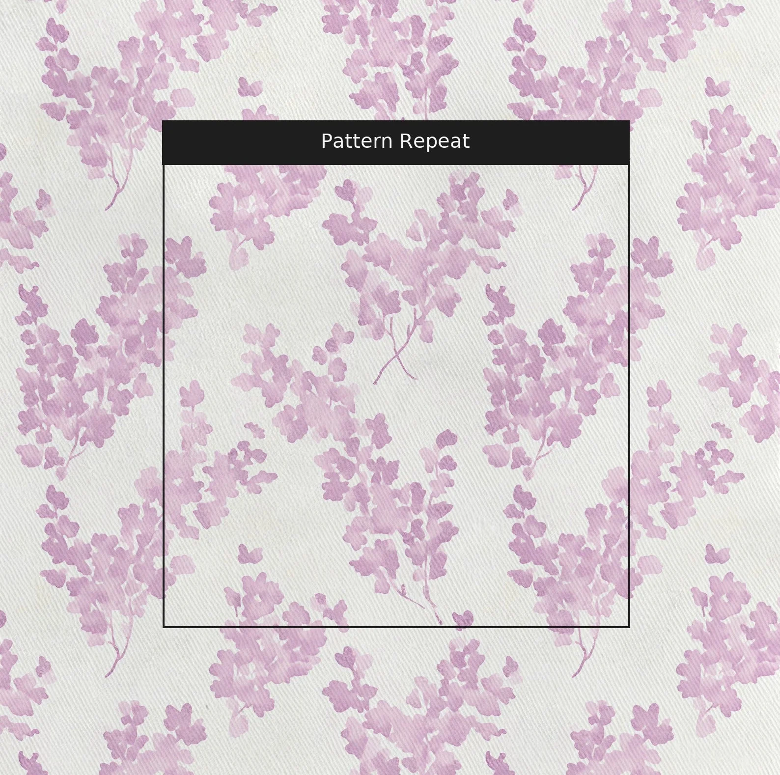 Lilac Stems - Fabric - Image 2