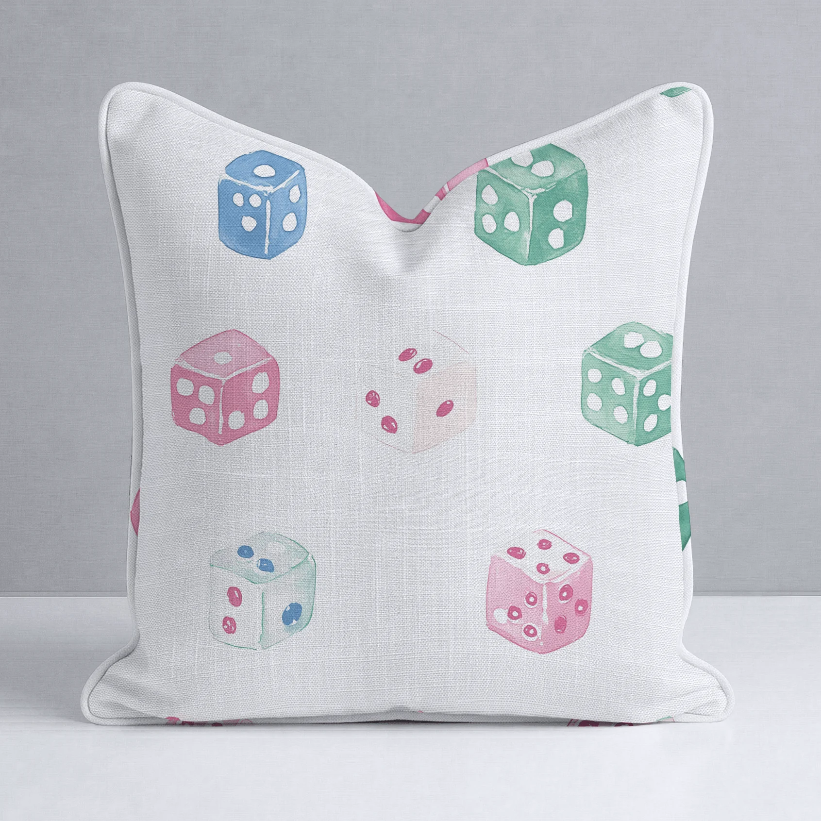 Lucky Dice Throw Pillow - Image 10
