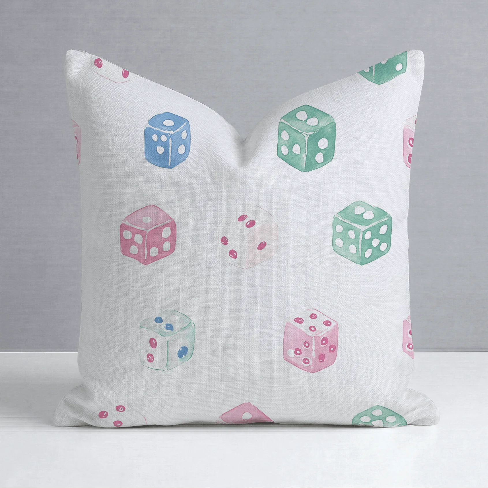 Lucky Dice Throw Pillow - Image 8