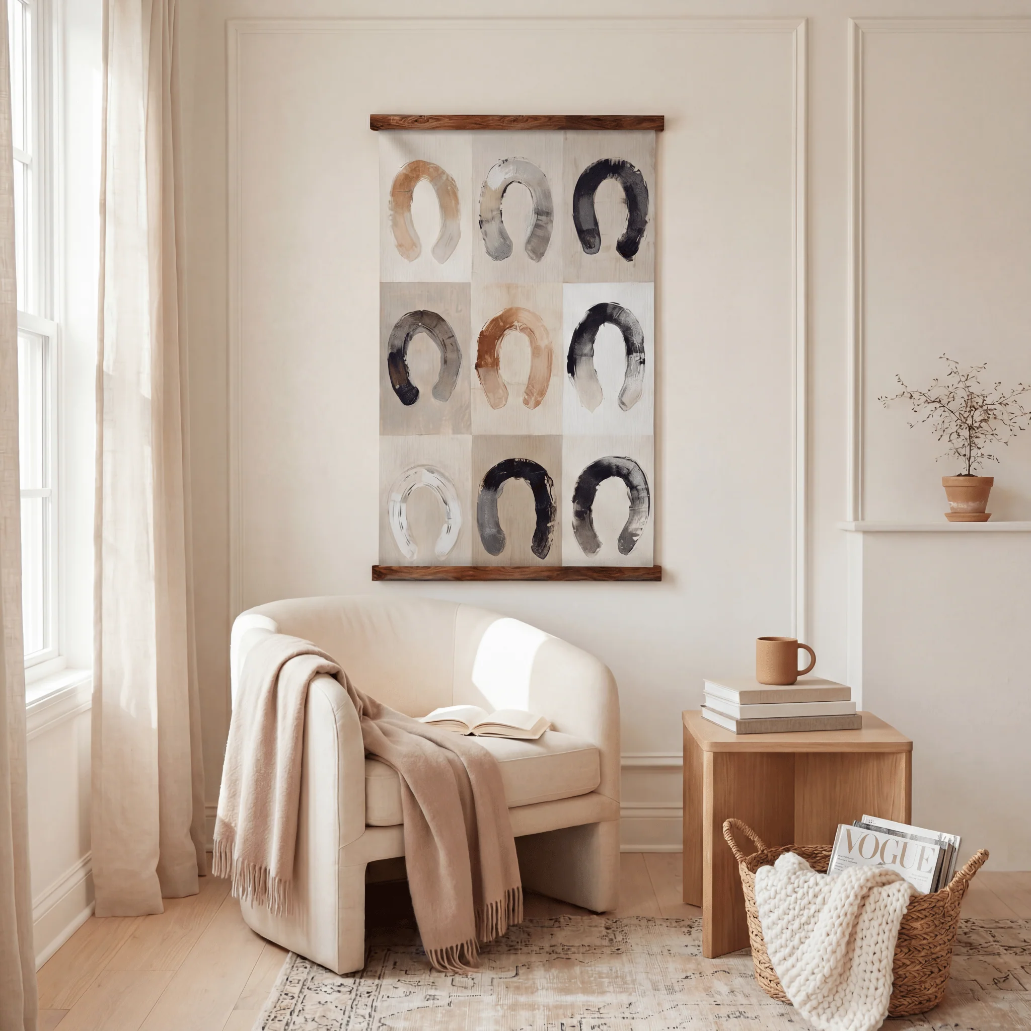 Lucky Horseshoes - Tapestry - Image 2