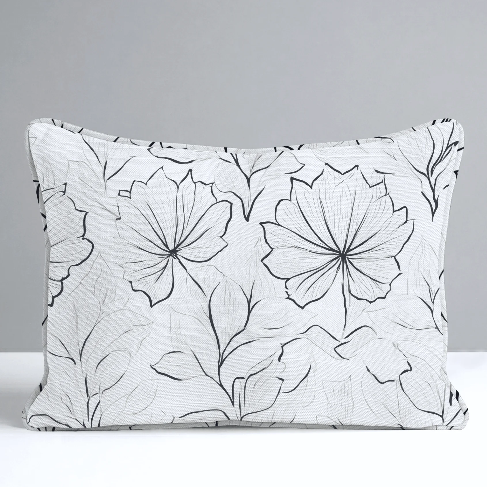 Marshmellow Field Throw Pillow - Image 7