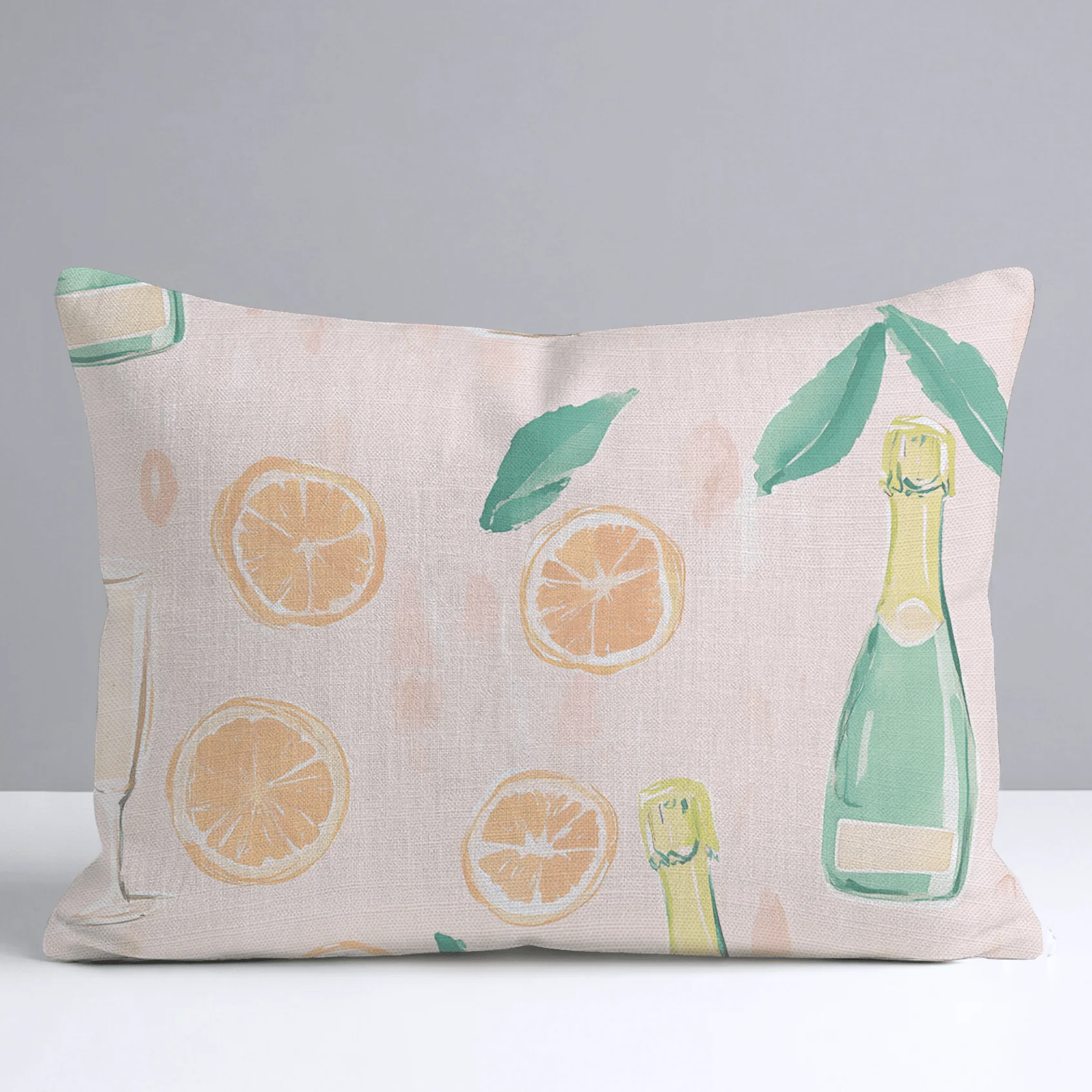 Mimosa Mornings Throw Pillow - Image 6