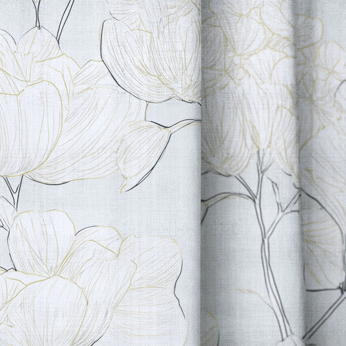 Mint Hydrangea - Drapery - Image 3
