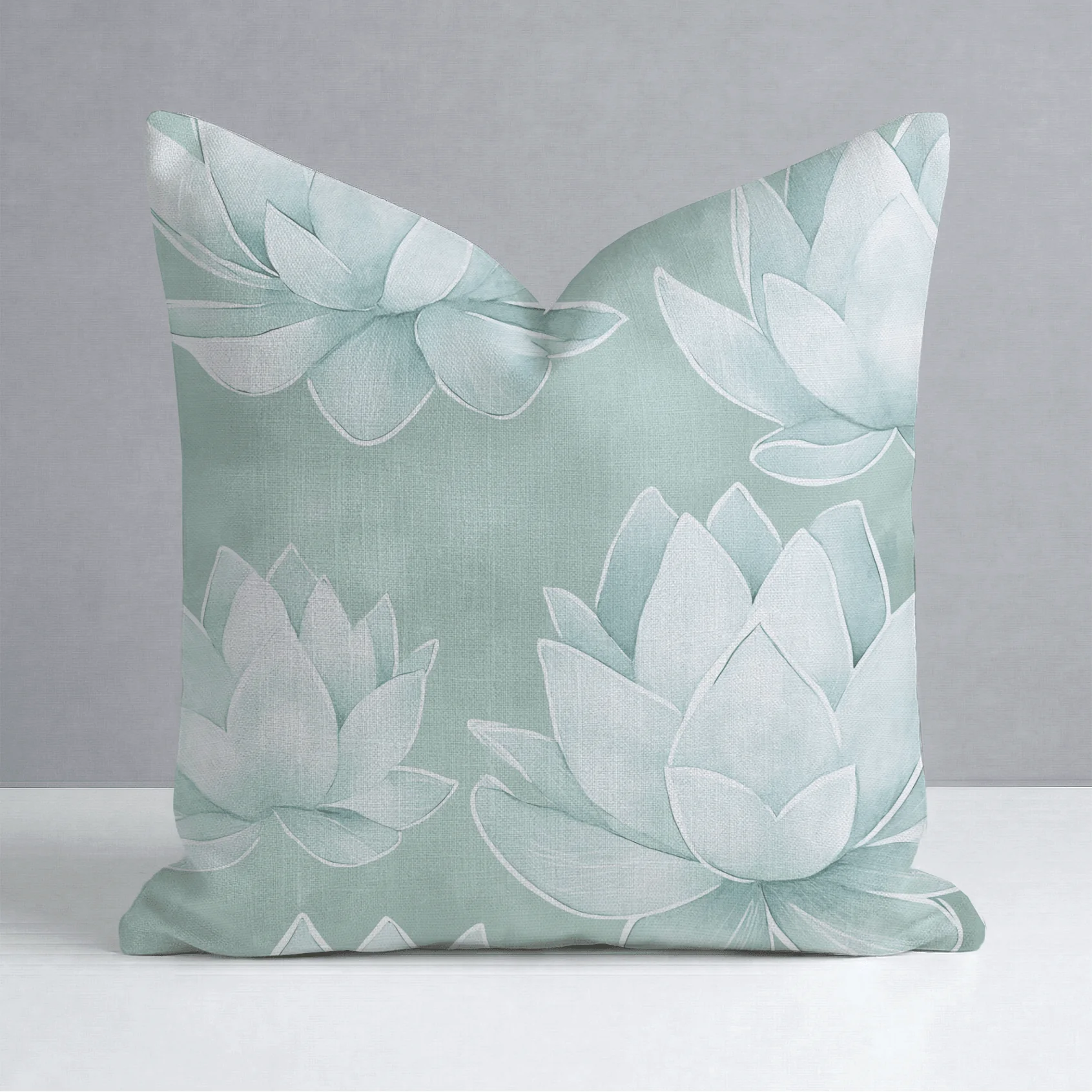 Misty Bloom Throw Pillow - Image 9