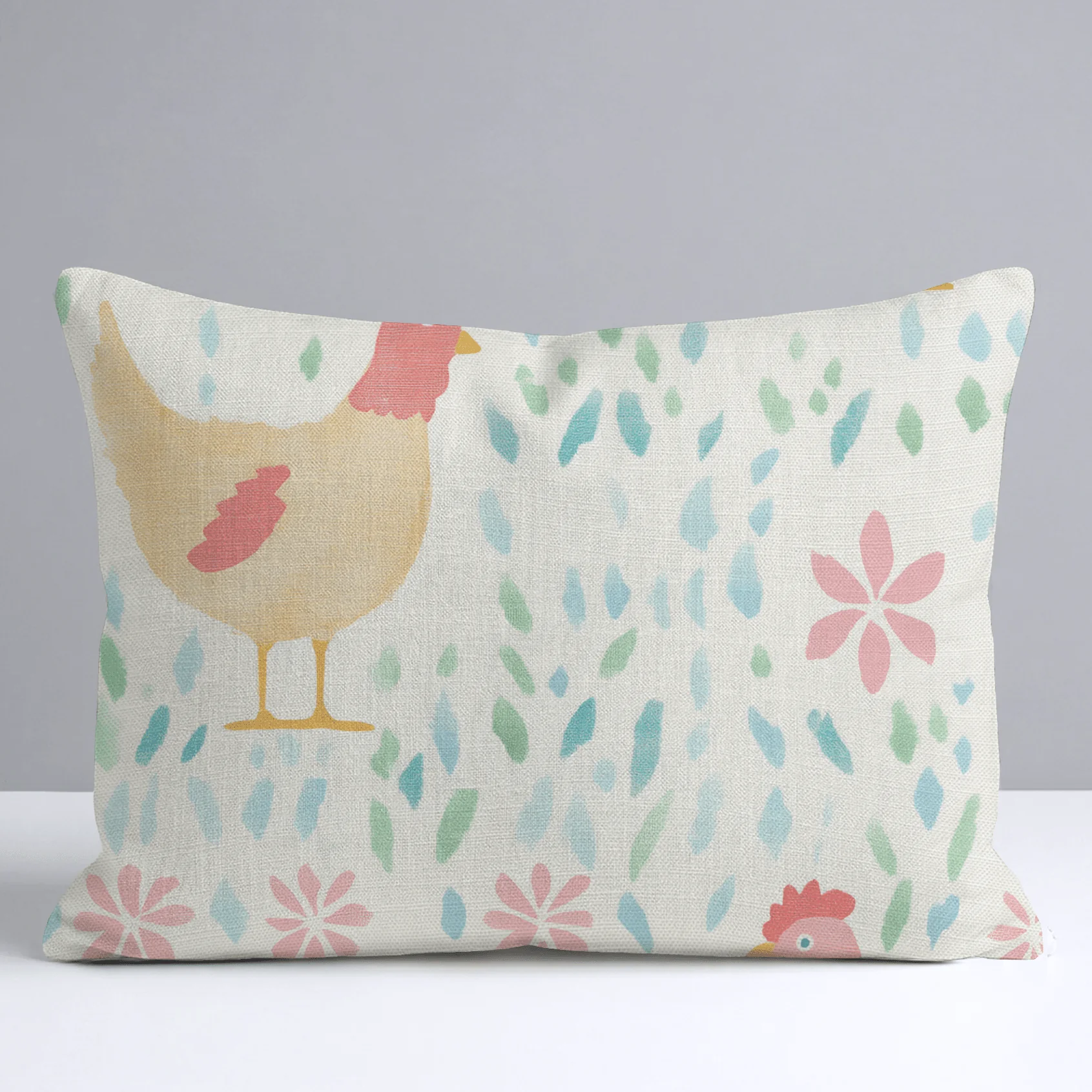 Mother Hen Throw Pillow - Image 6