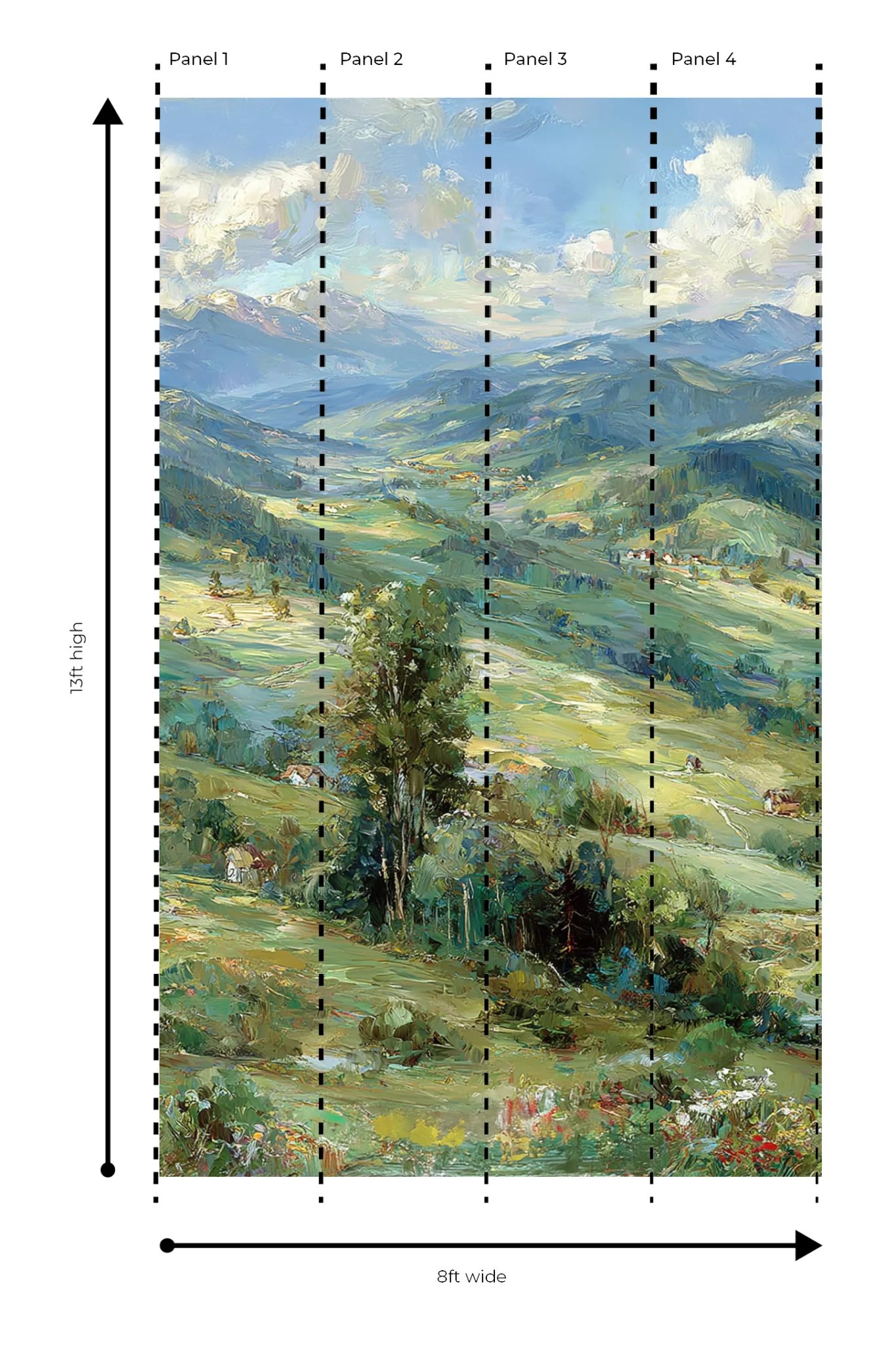 Mountain Life - Wall Mural - Image 3