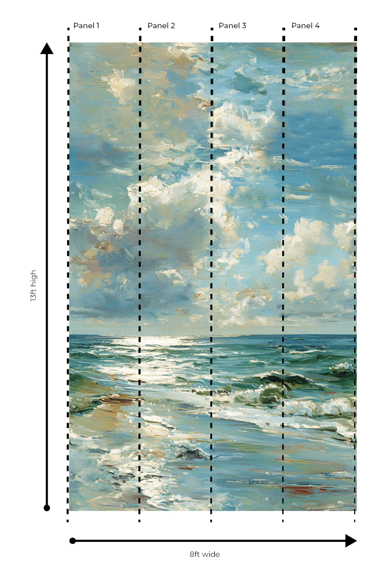 Ocean - Wall Mural - Image 3