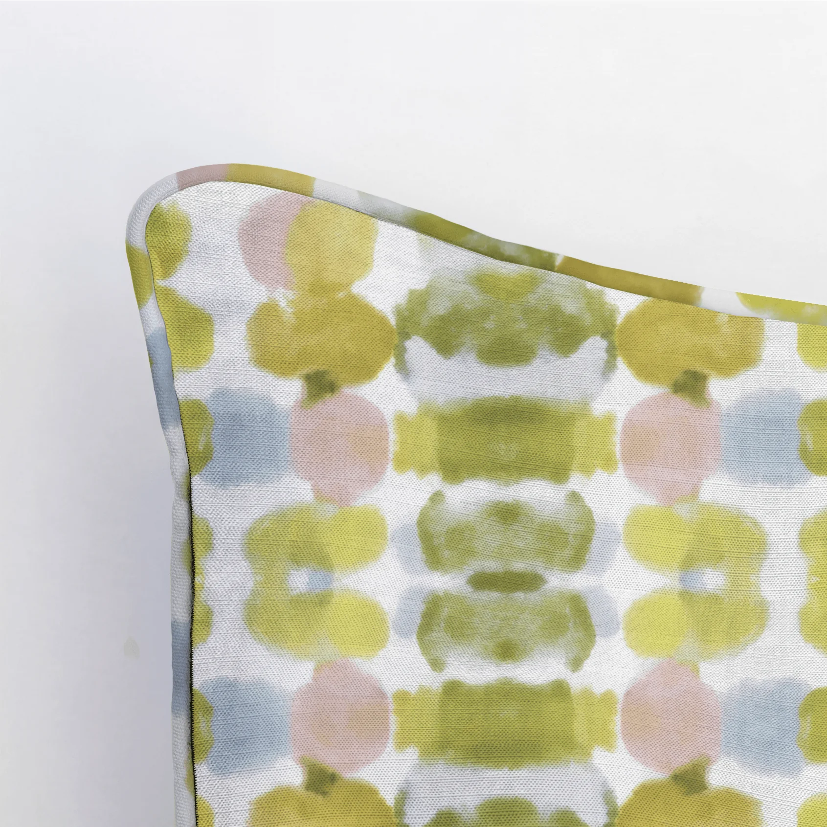 Olive Echo Throw Pillow - Image 4