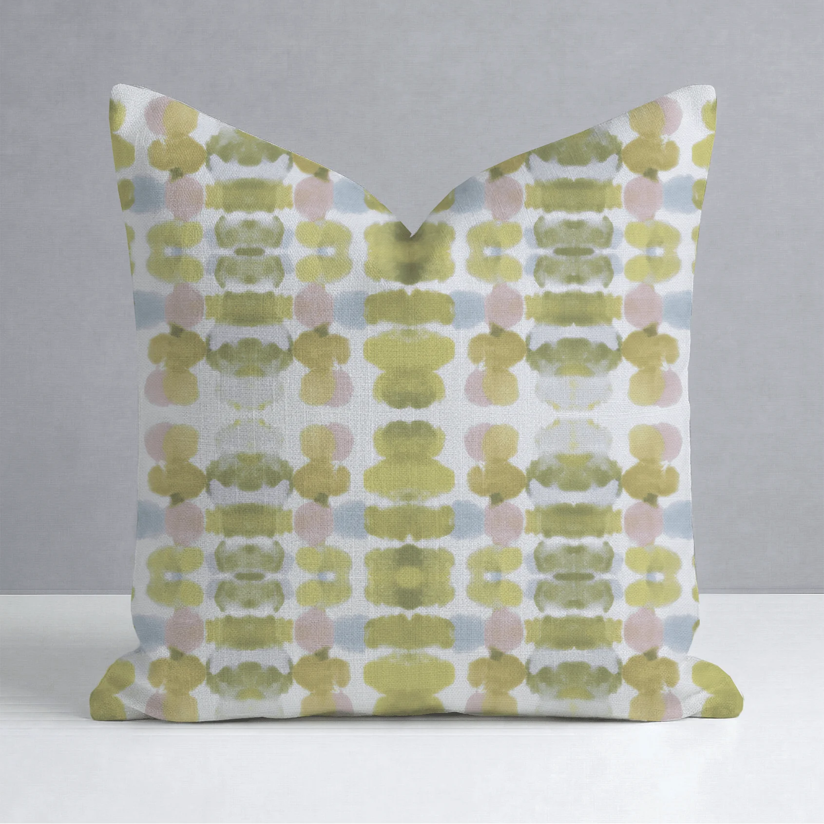 Olive Echo Throw Pillow - Image 8