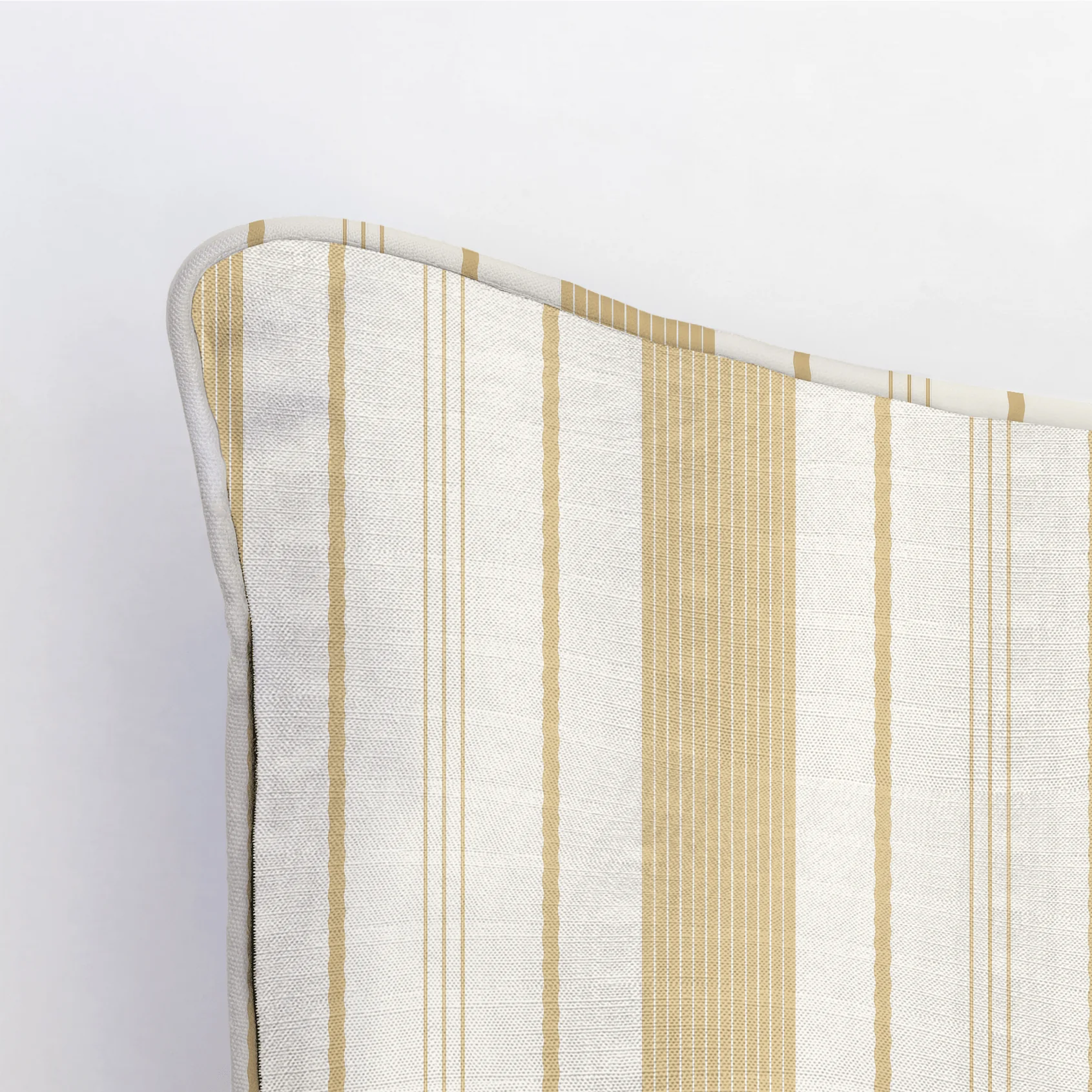 Orange County Pavlova Stripes Throw Pillow - Image 4