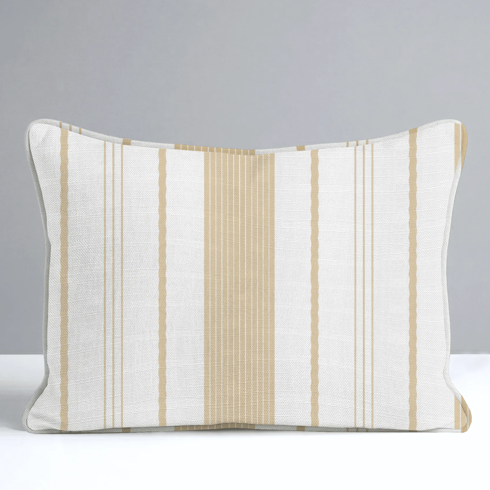 Orange County Pavlova Stripes Throw Pillow - Image 7