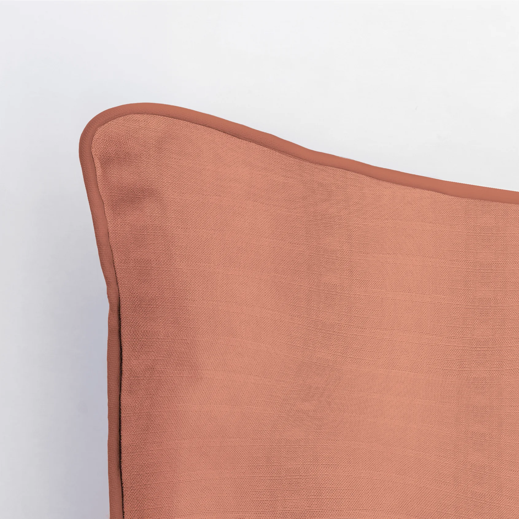 Orange County Terracotta Throw Pillow - Image 4