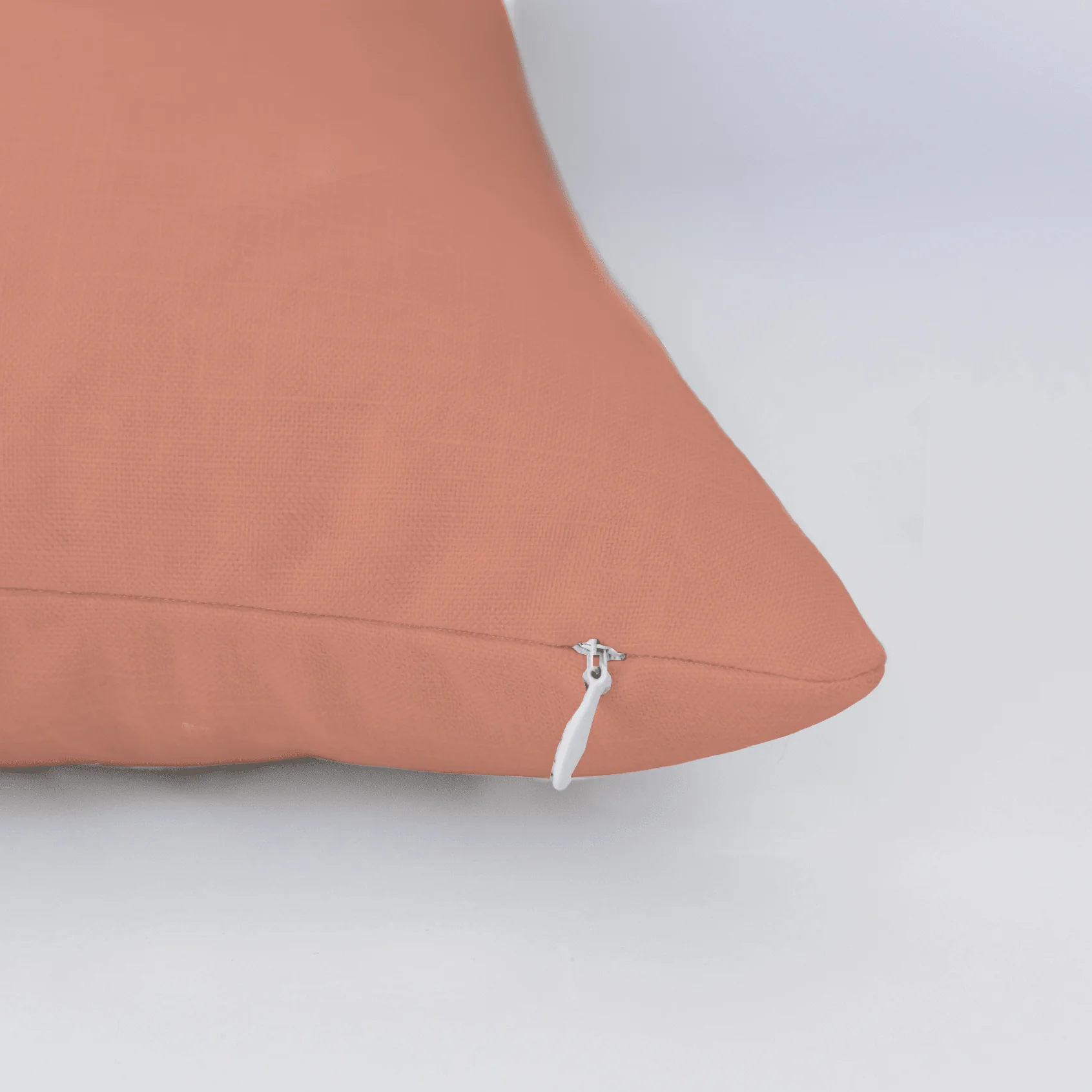 Orange County Terracotta Throw Pillow - Image 5