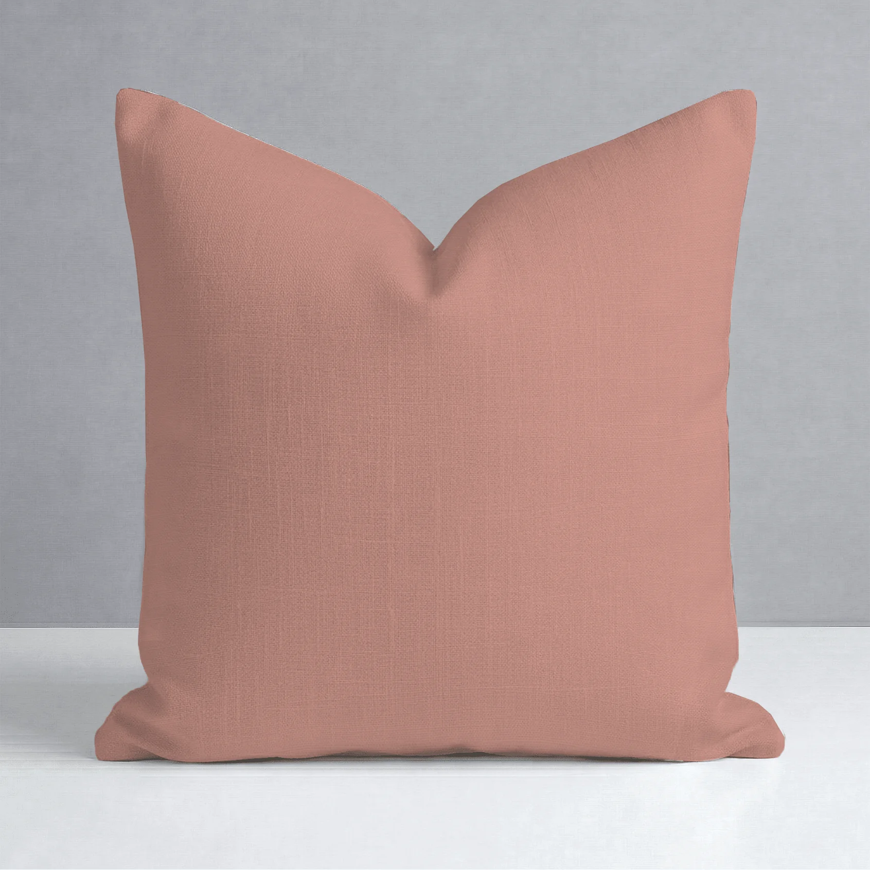 Orange County Terracotta Throw Pillow - Image 6