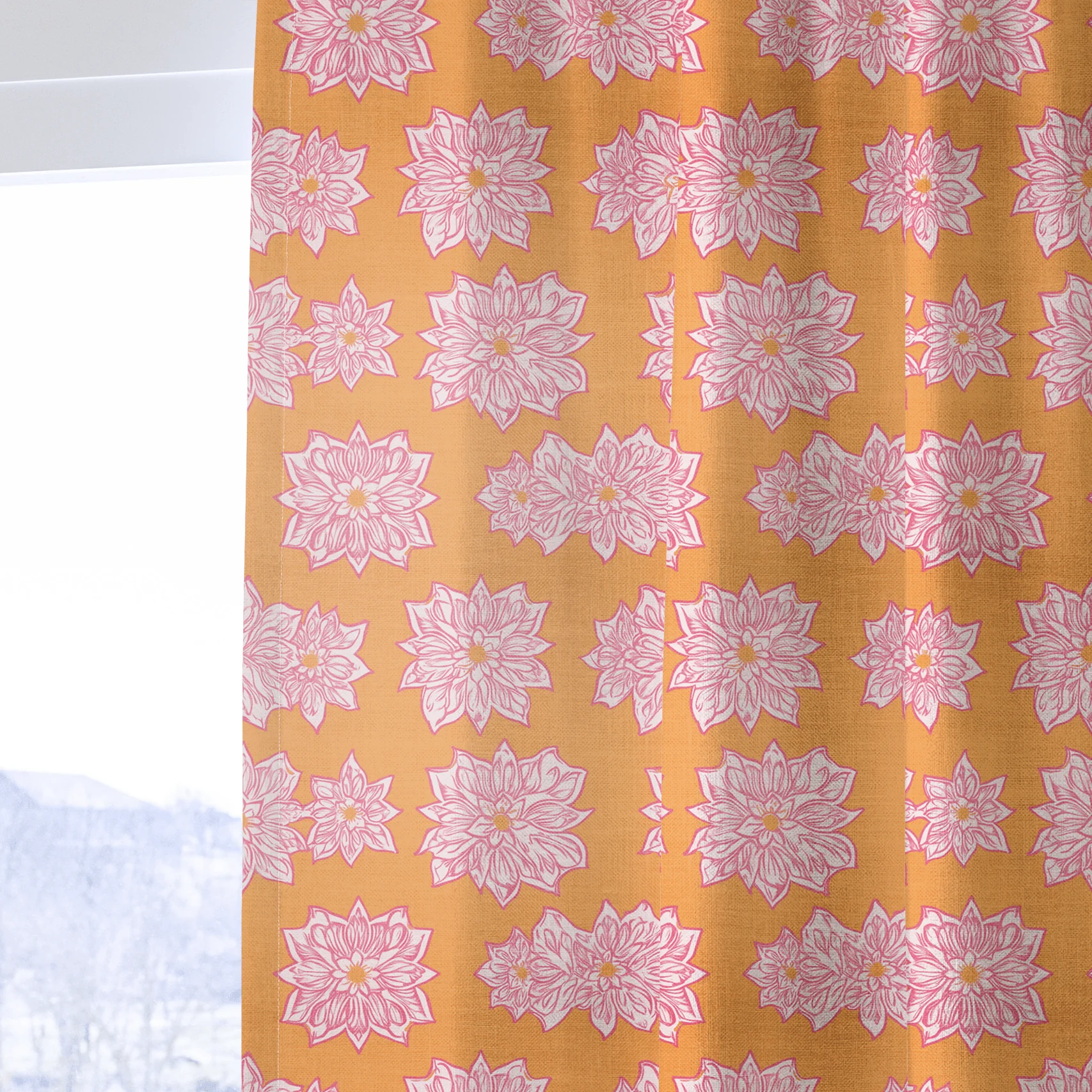 Orange Margarita - Drapery - Image 4