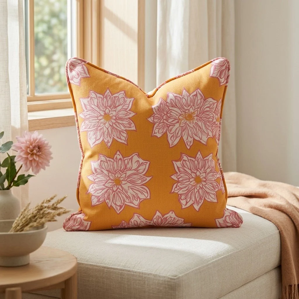 Orange Margarita Throw Pillow - Image 2