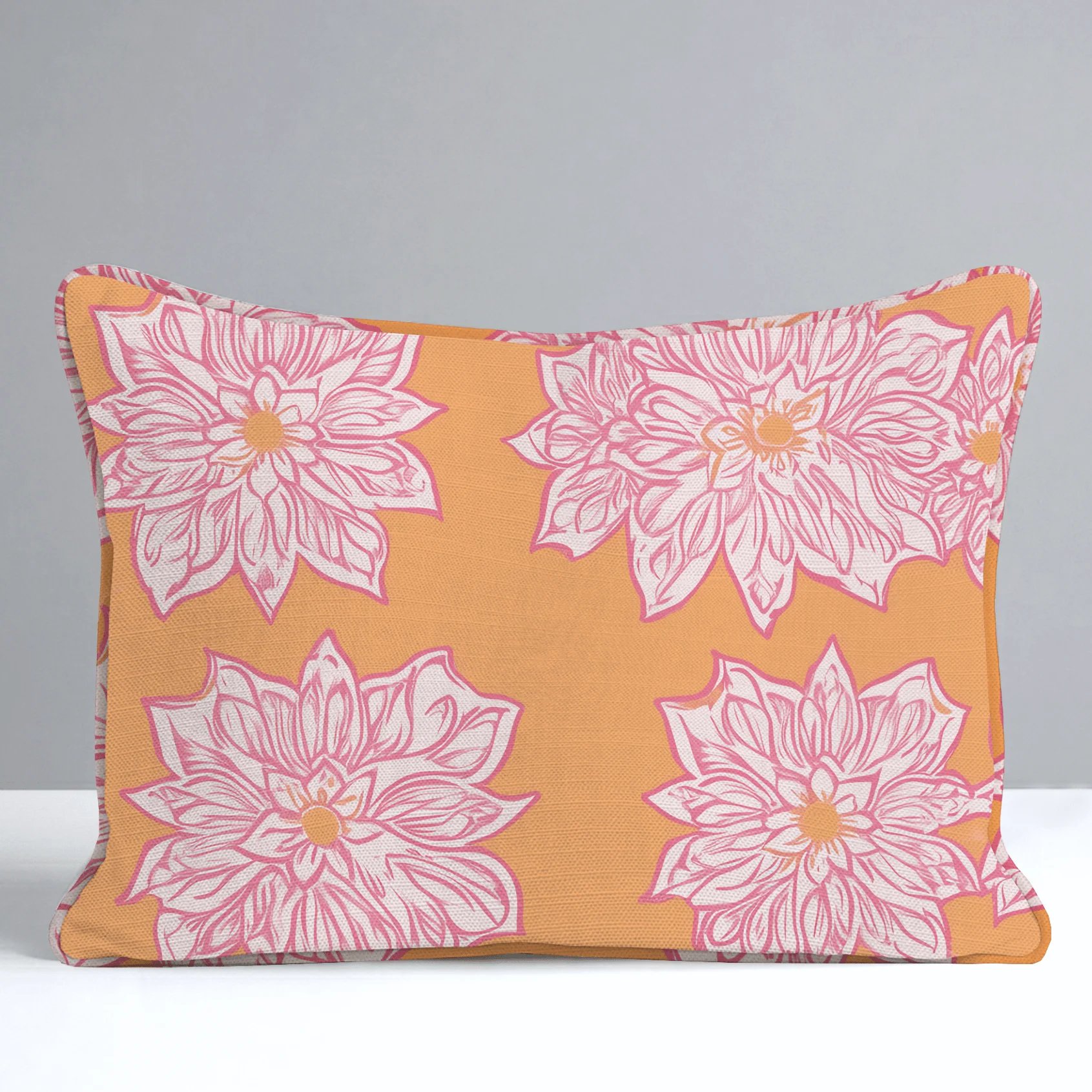 Orange Margarita Throw Pillow - Image 7