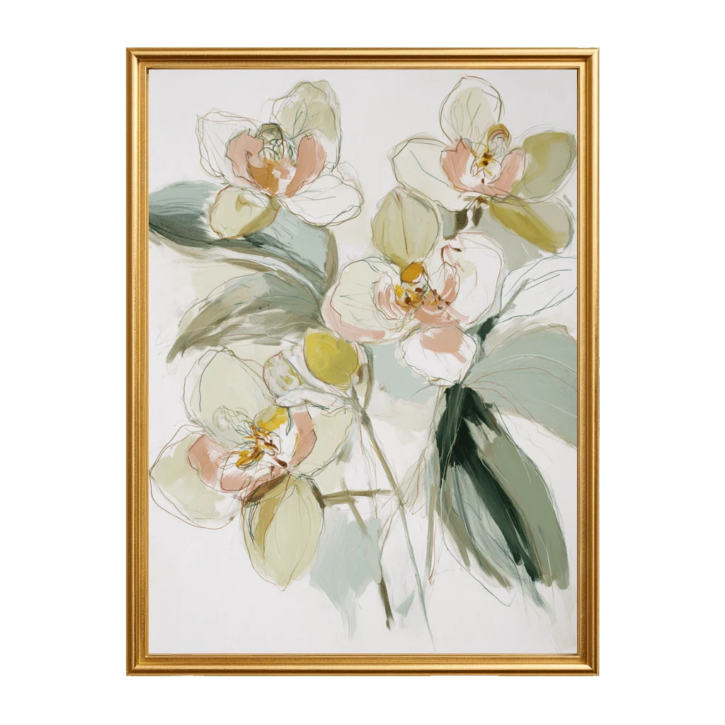 Orchid Study - Art Print