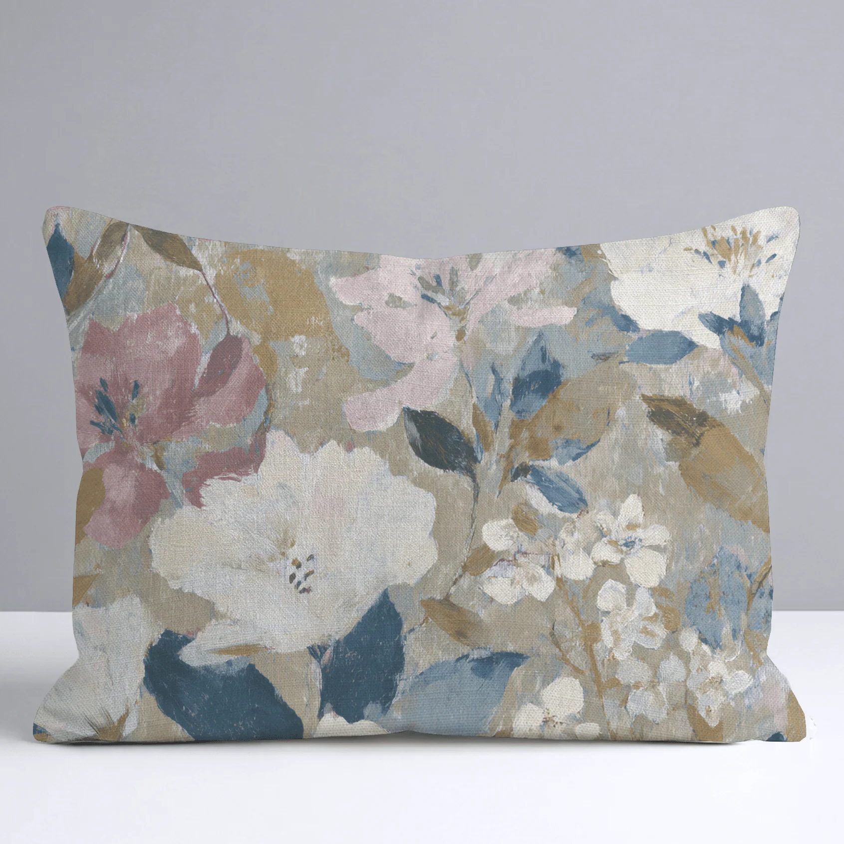 Pale Wander Throw Pillow - Image 6