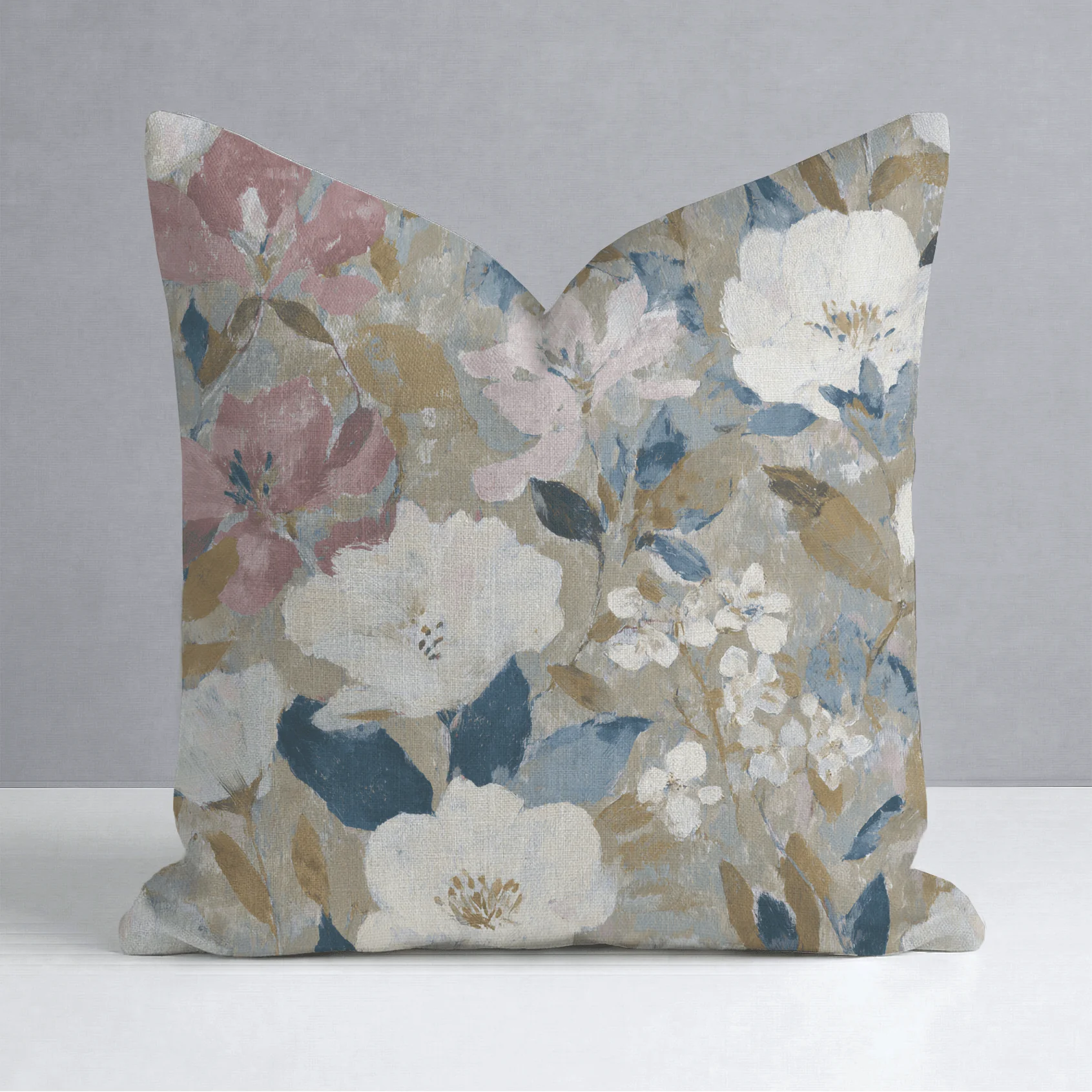 Pale Wander Throw Pillow - Image 8