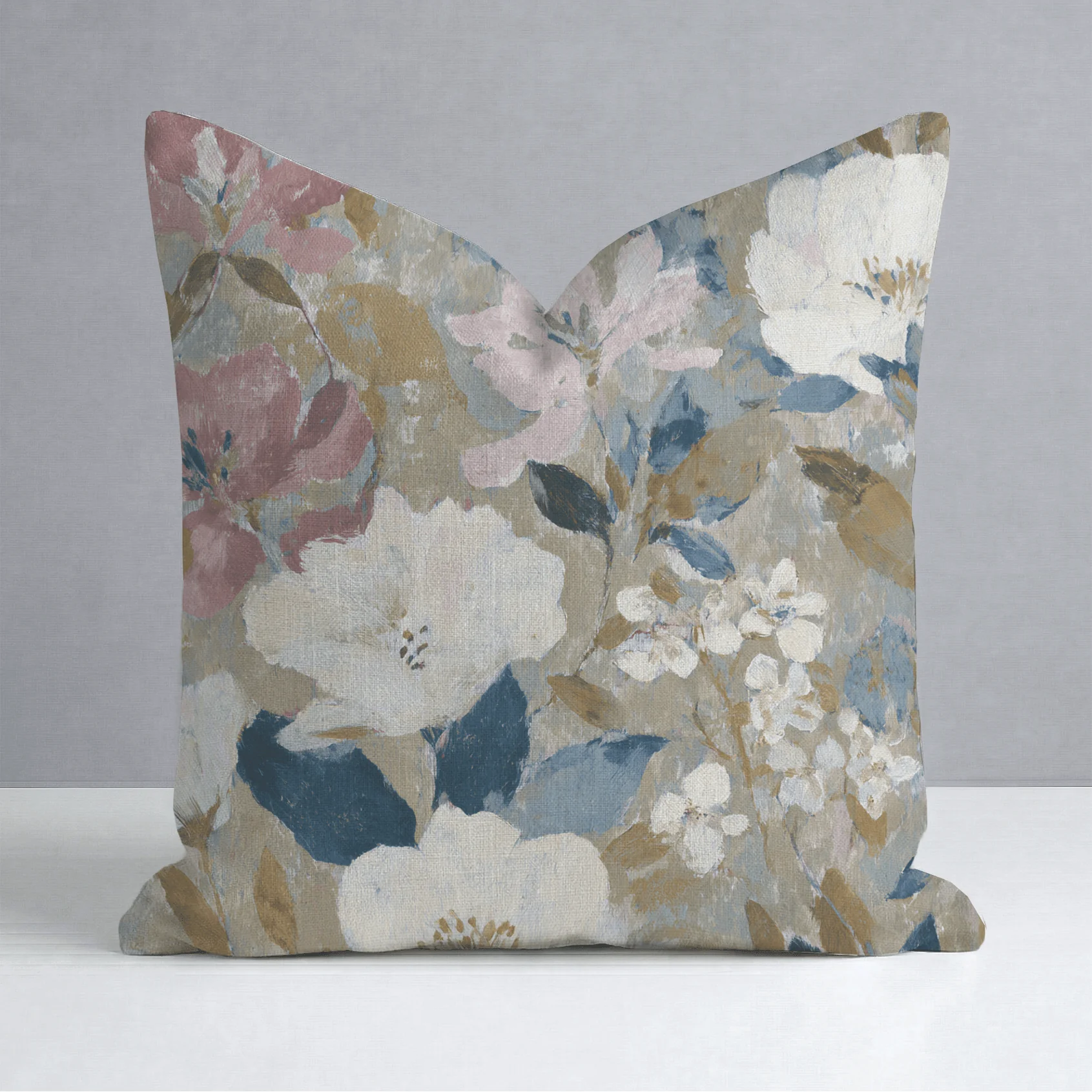 Pale Wander Throw Pillow - Image 9