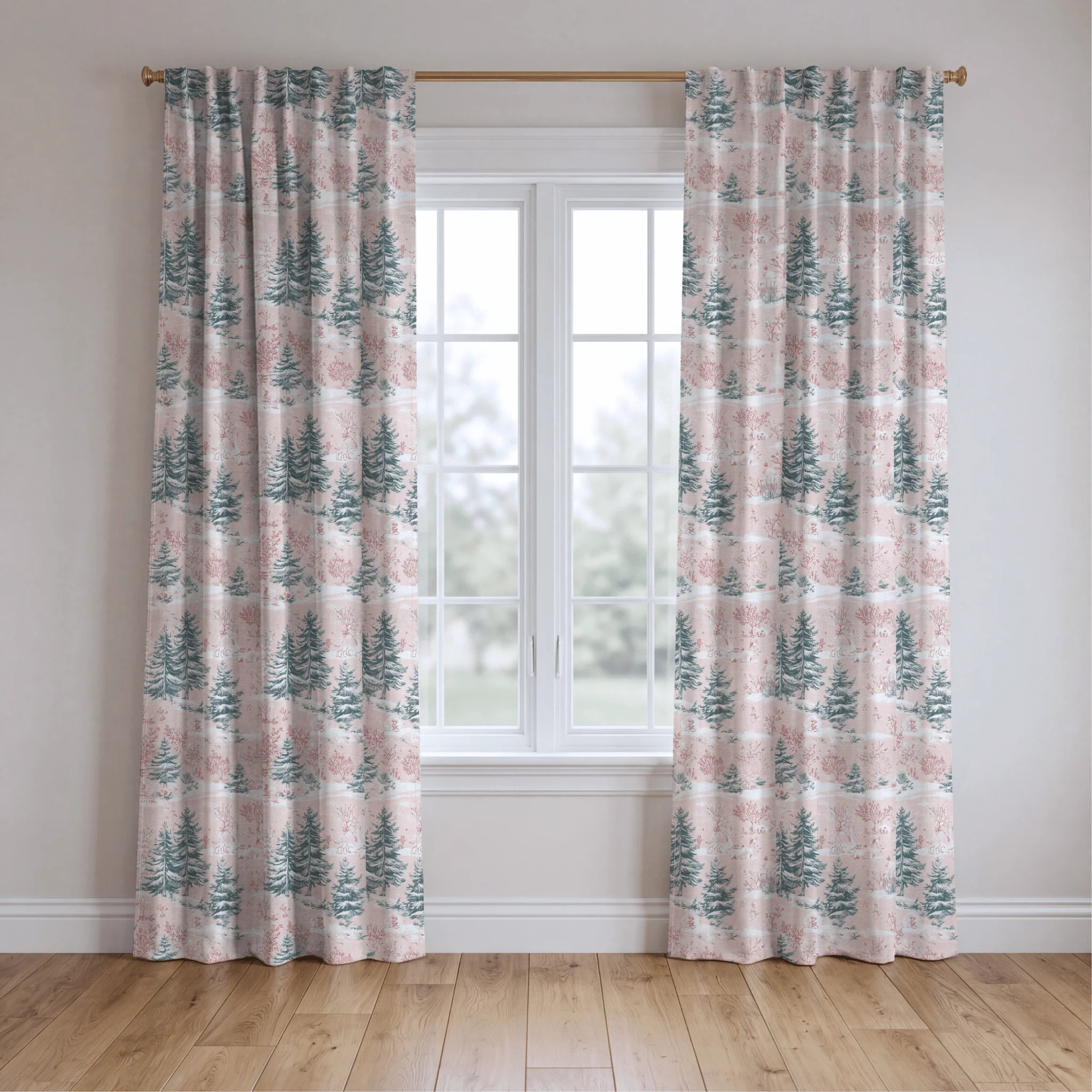 Pastel Frost Toile - Drapery - Image 2