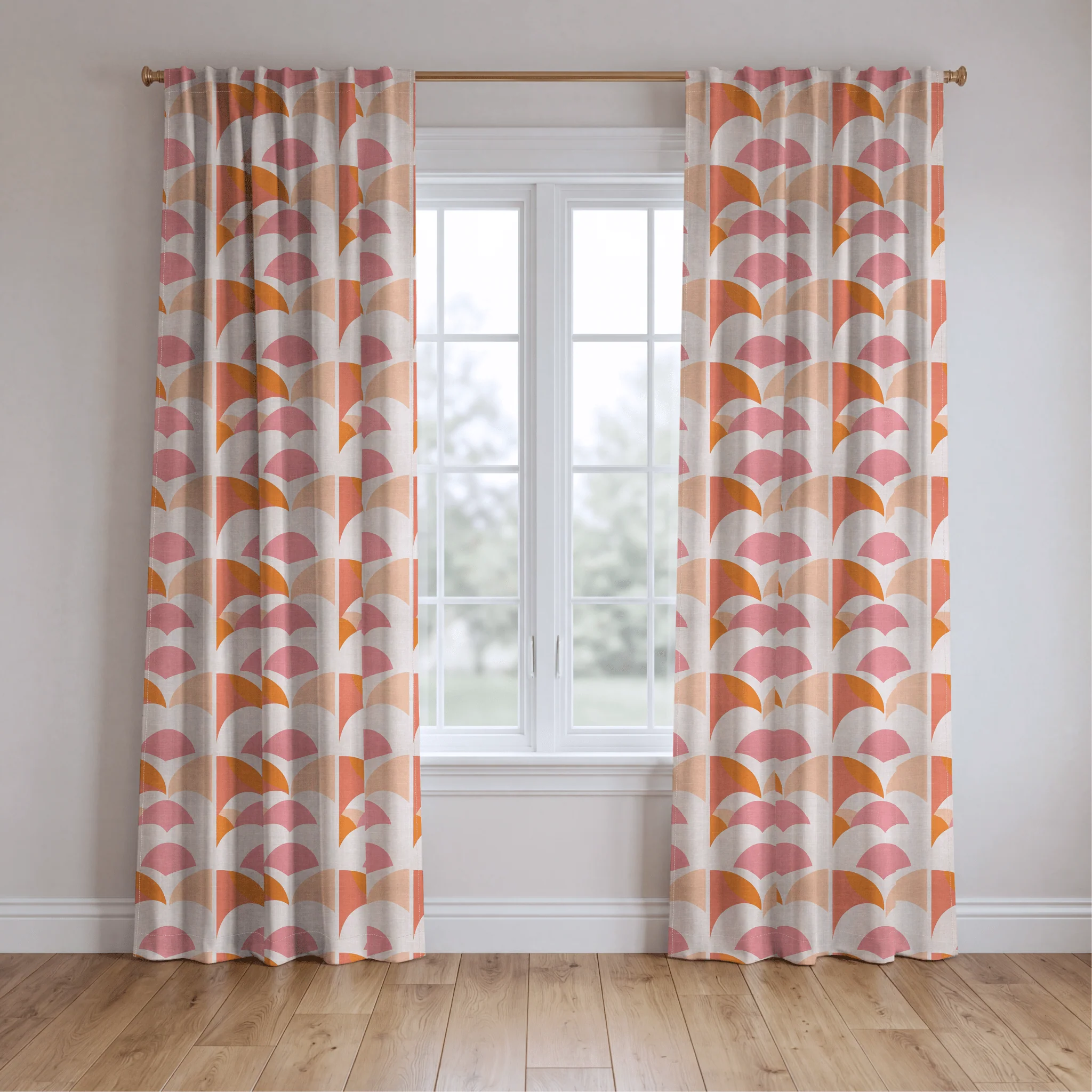 Peachy Pops - Drapery - Image 2