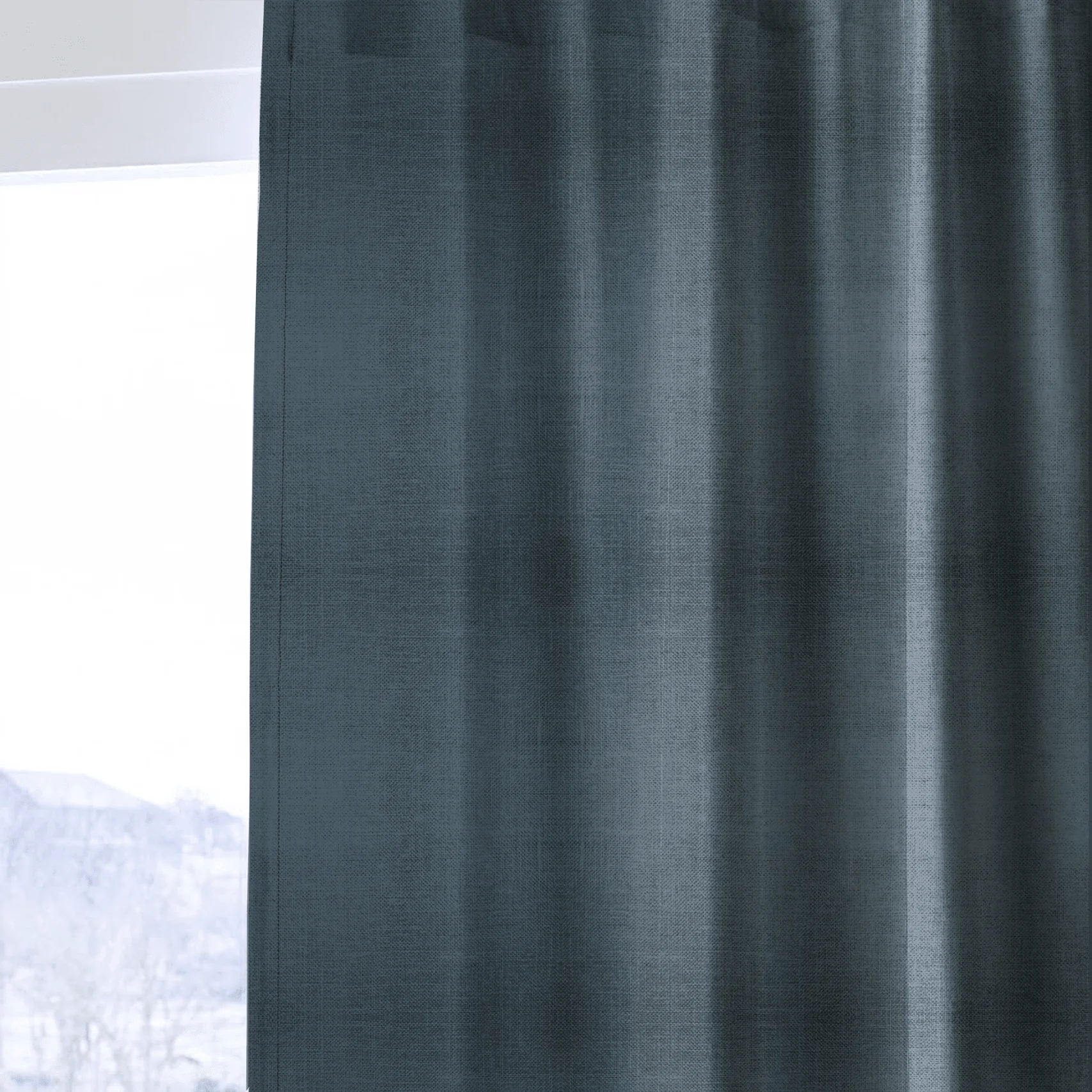 Pearl's Haven Teal - Drapery - Image 4