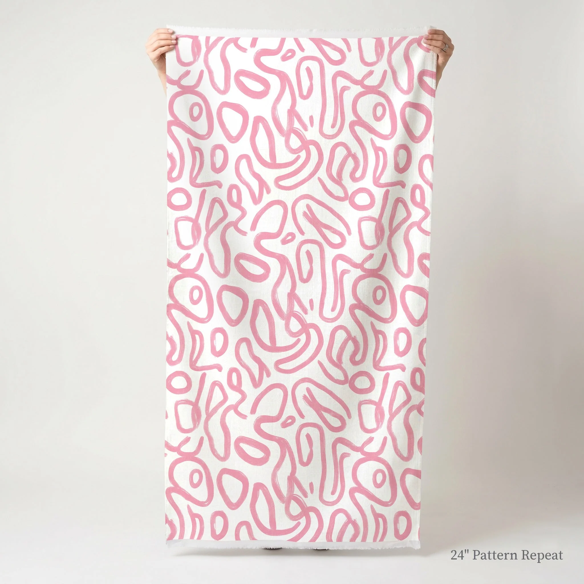 Pink Tangle - Fabric - Image 3