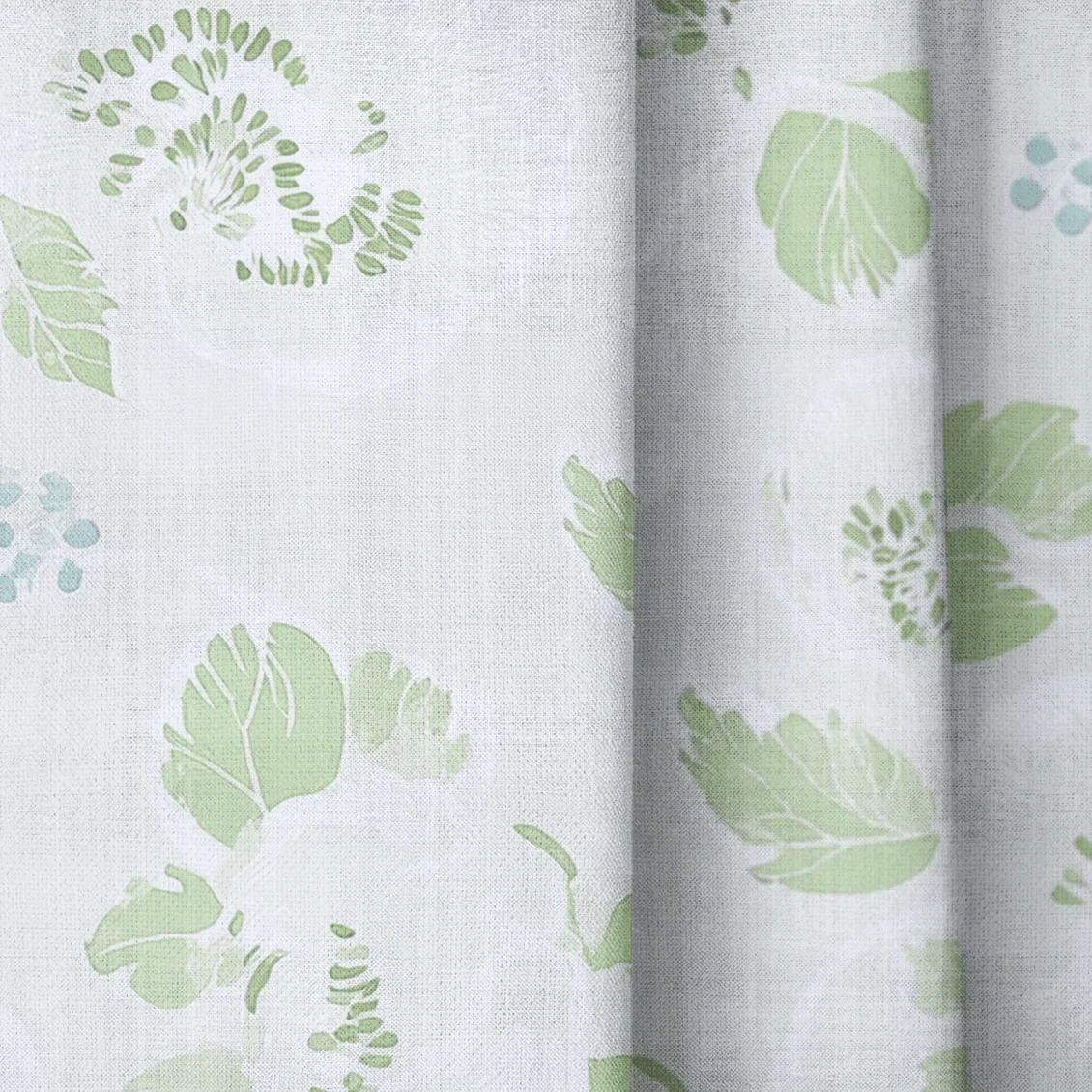 Pistachio Petals - Drapery - Image 3