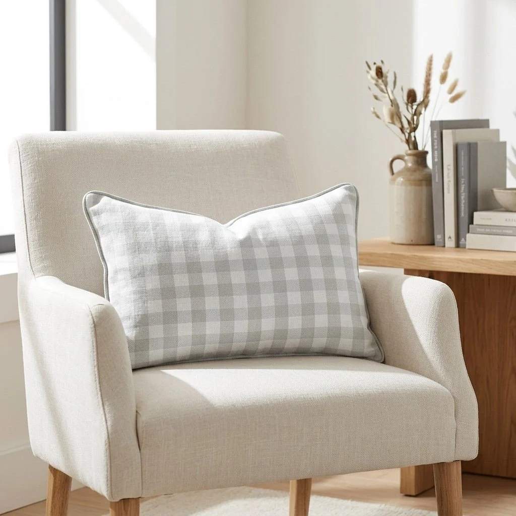 Plaid About It Throw Pillow - Image 5