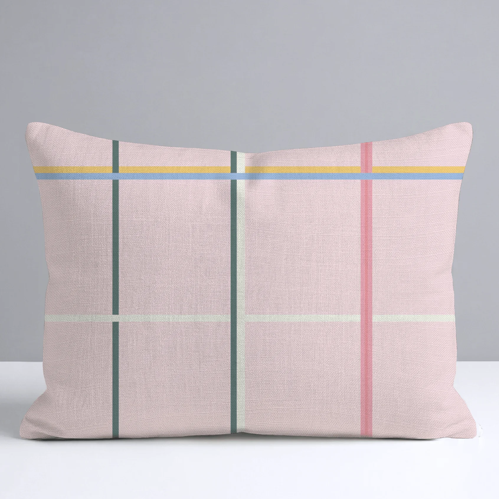 Plaid About You Throw Pillow - Image 6