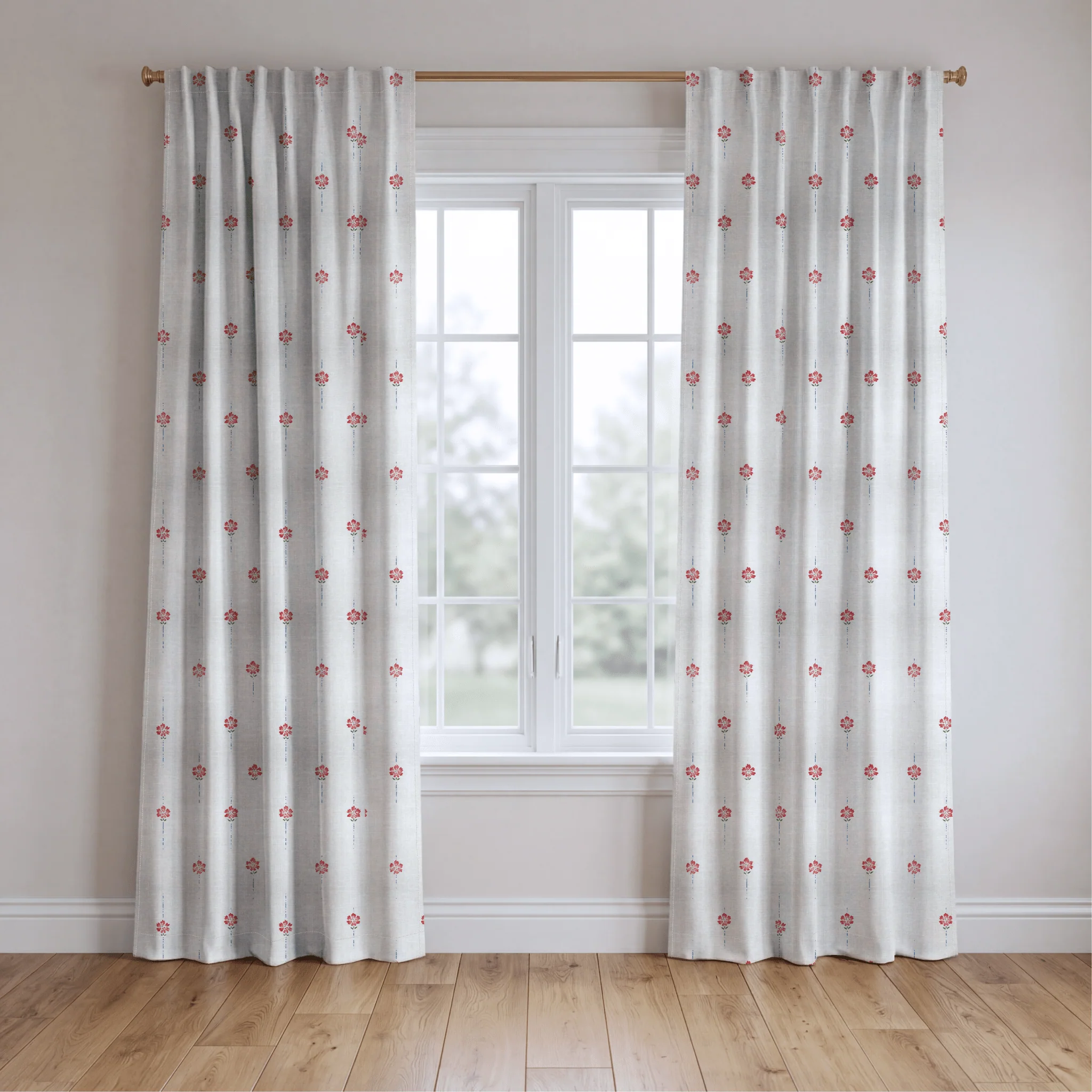Poppy Dots - Drapery - Image 2