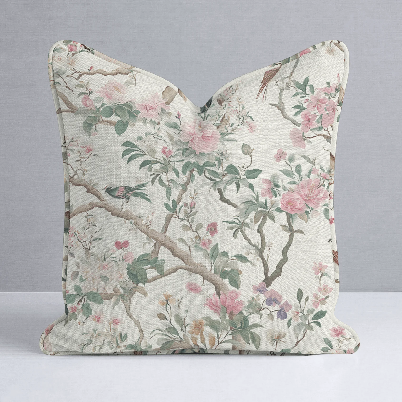 Quiet Bloom Throw Pillow - Image 10