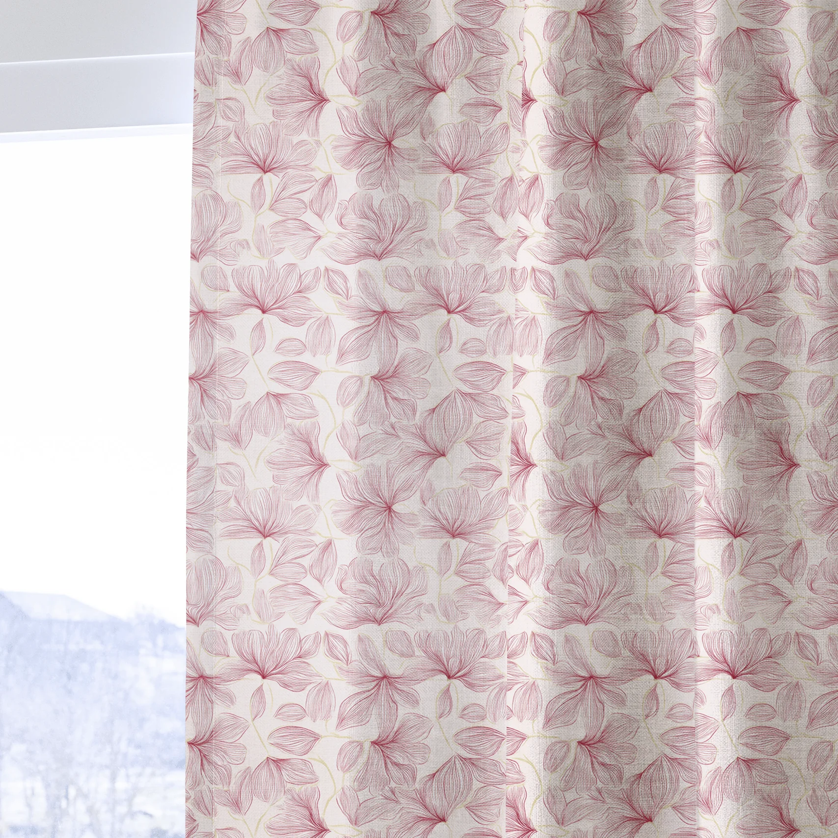 Raspberry Mist - Drapery - Image 4