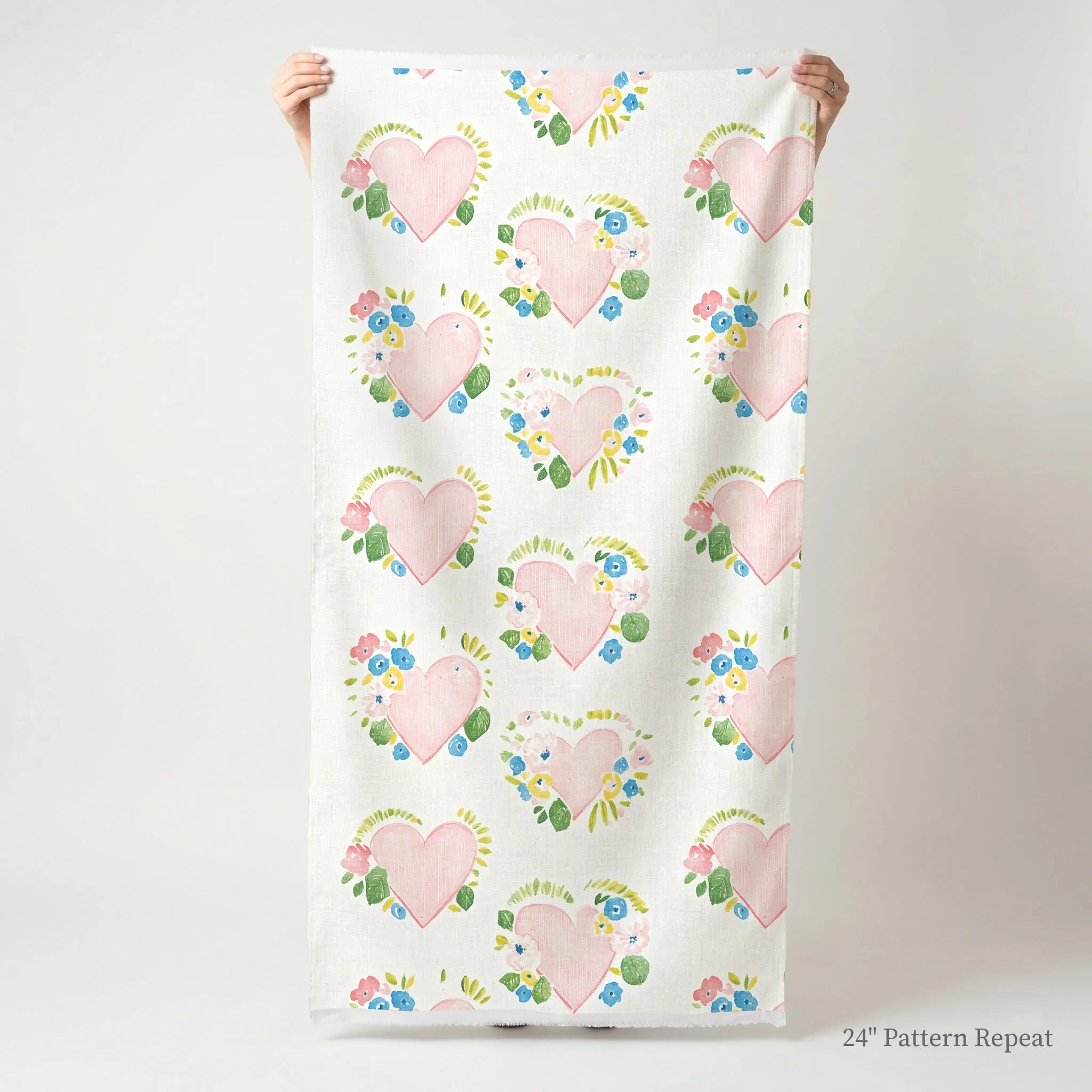 Rosabella Hearts - Fabric - Image 3