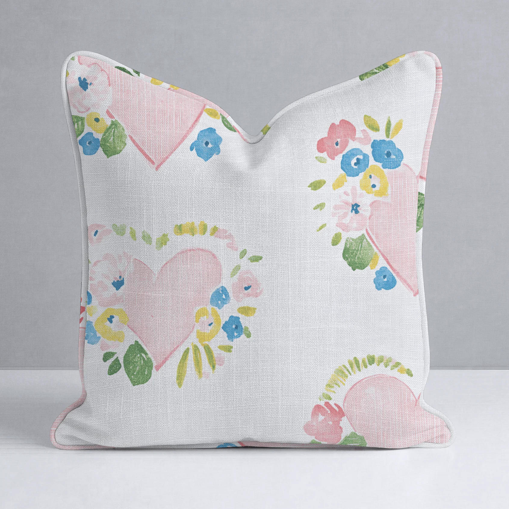 Rosabella Hearts Throw Pillow - Image 10