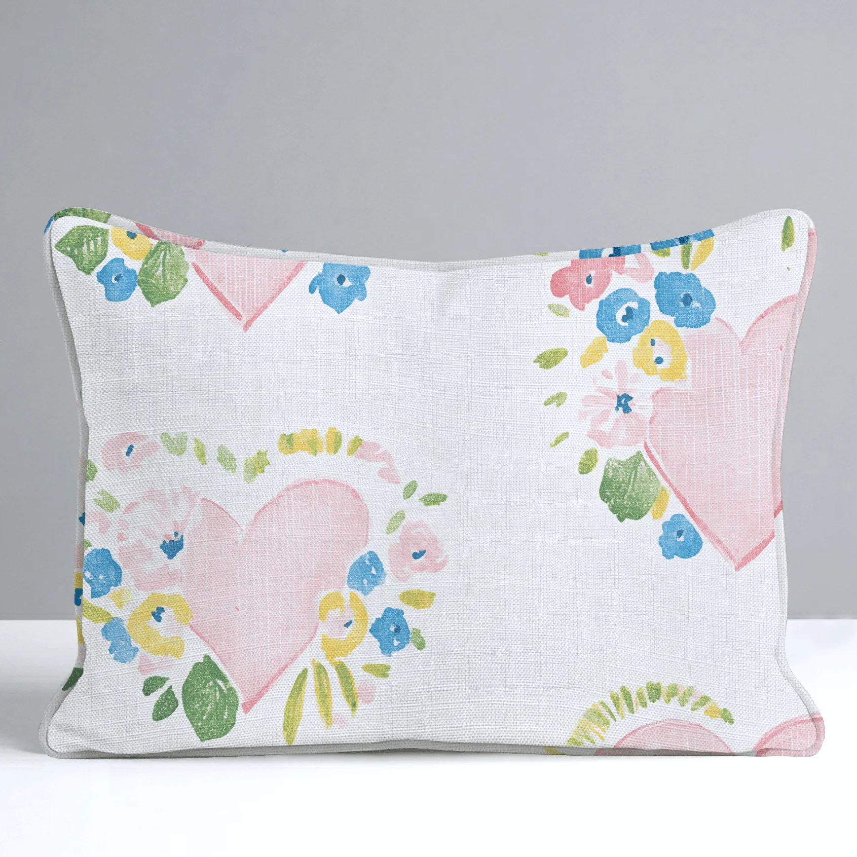 Rosabella Hearts Throw Pillow - Image 7
