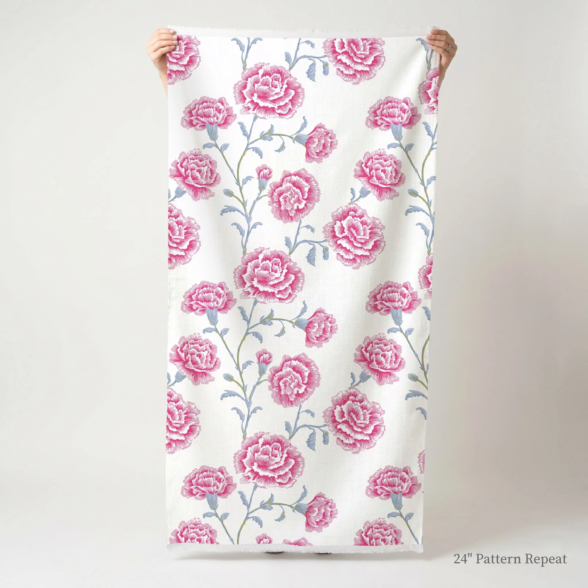 Rose Carnation - Fabric - Image 3