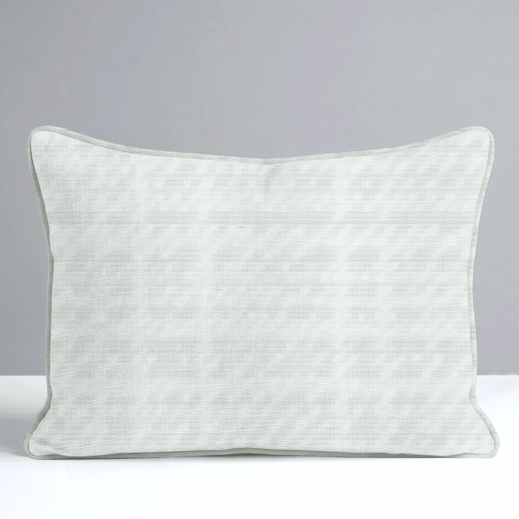 Sage Check Throw Pillow - Image 7