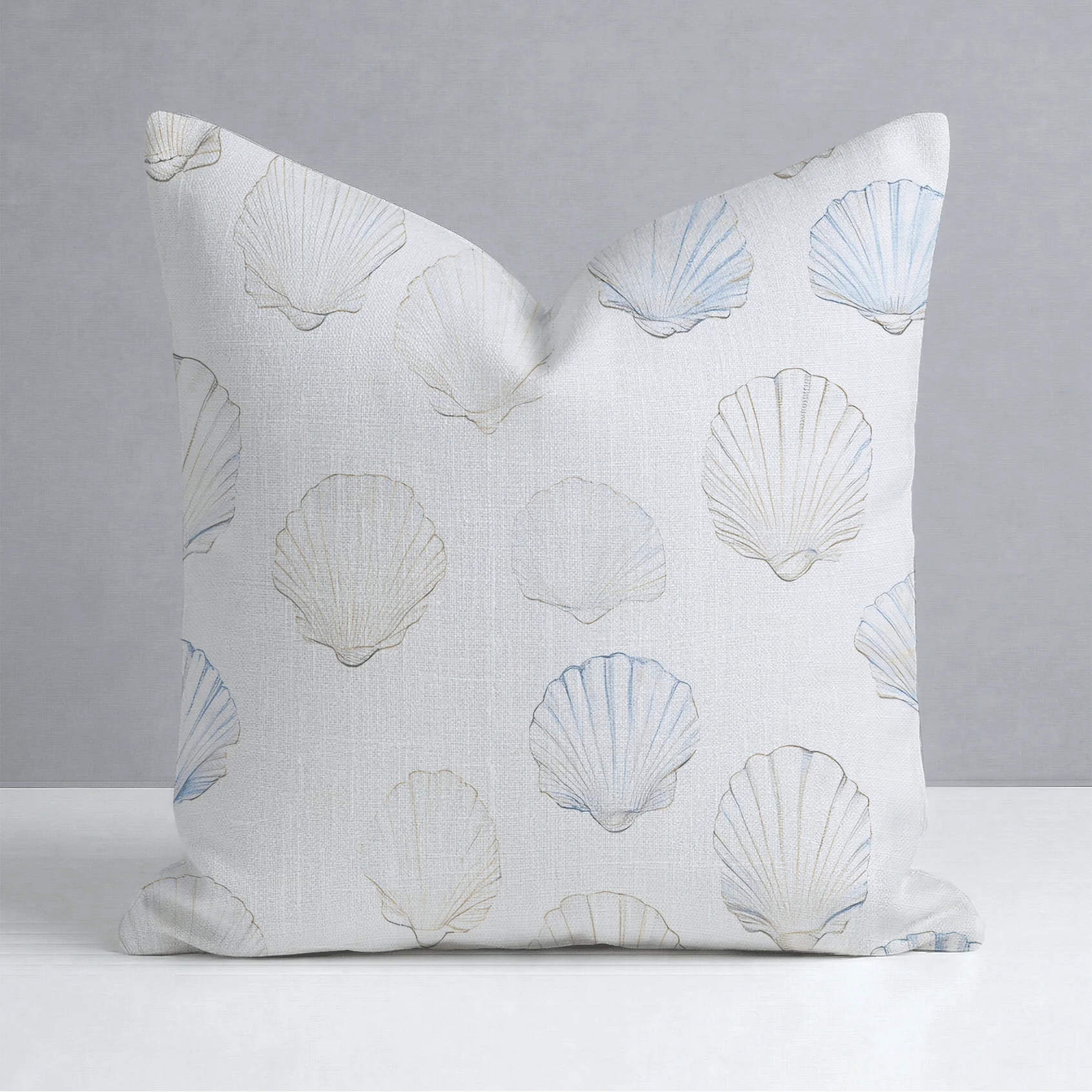 Sally's Sea Shells Throw Pillow - Image 11