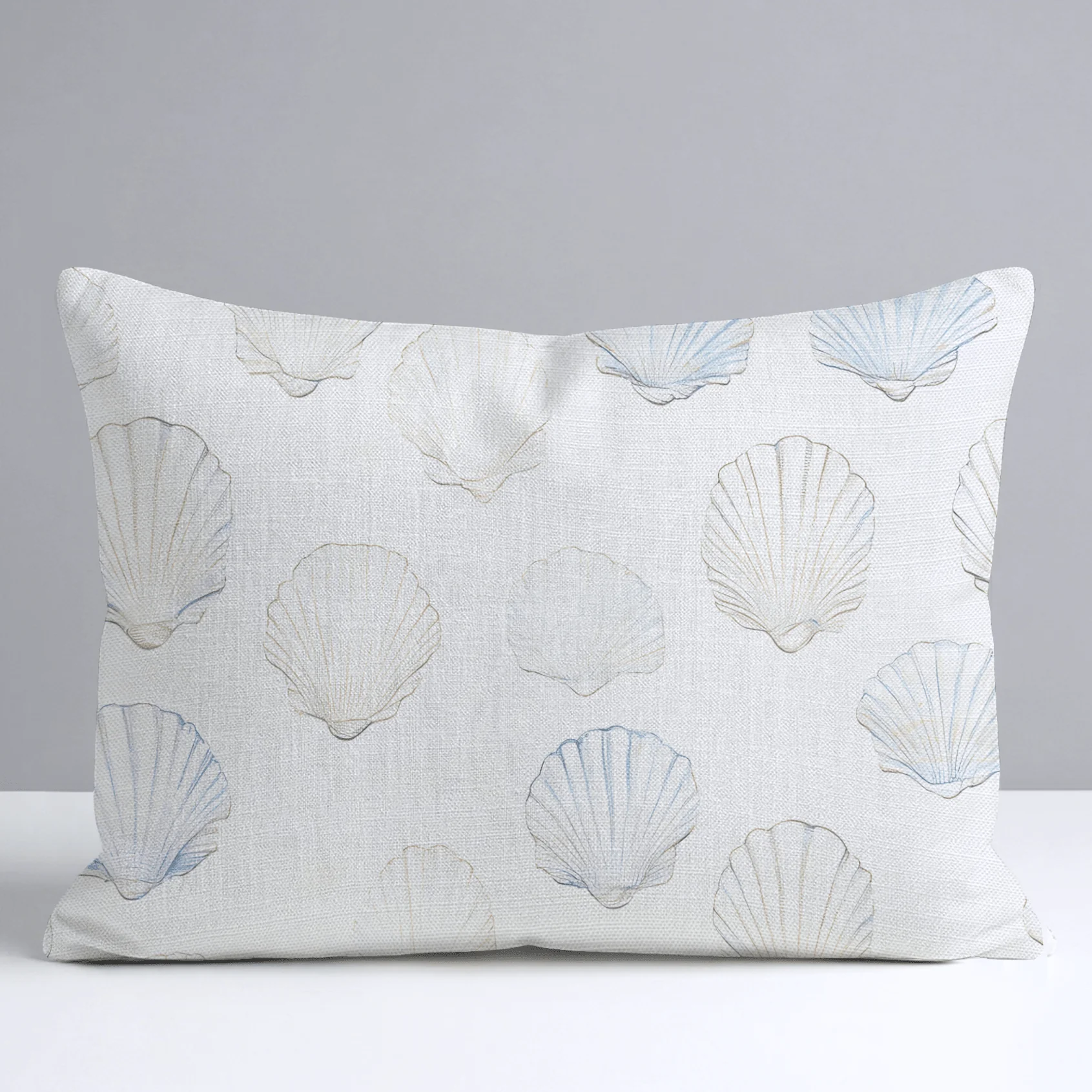 Sally's Sea Shells Throw Pillow - Image 6
